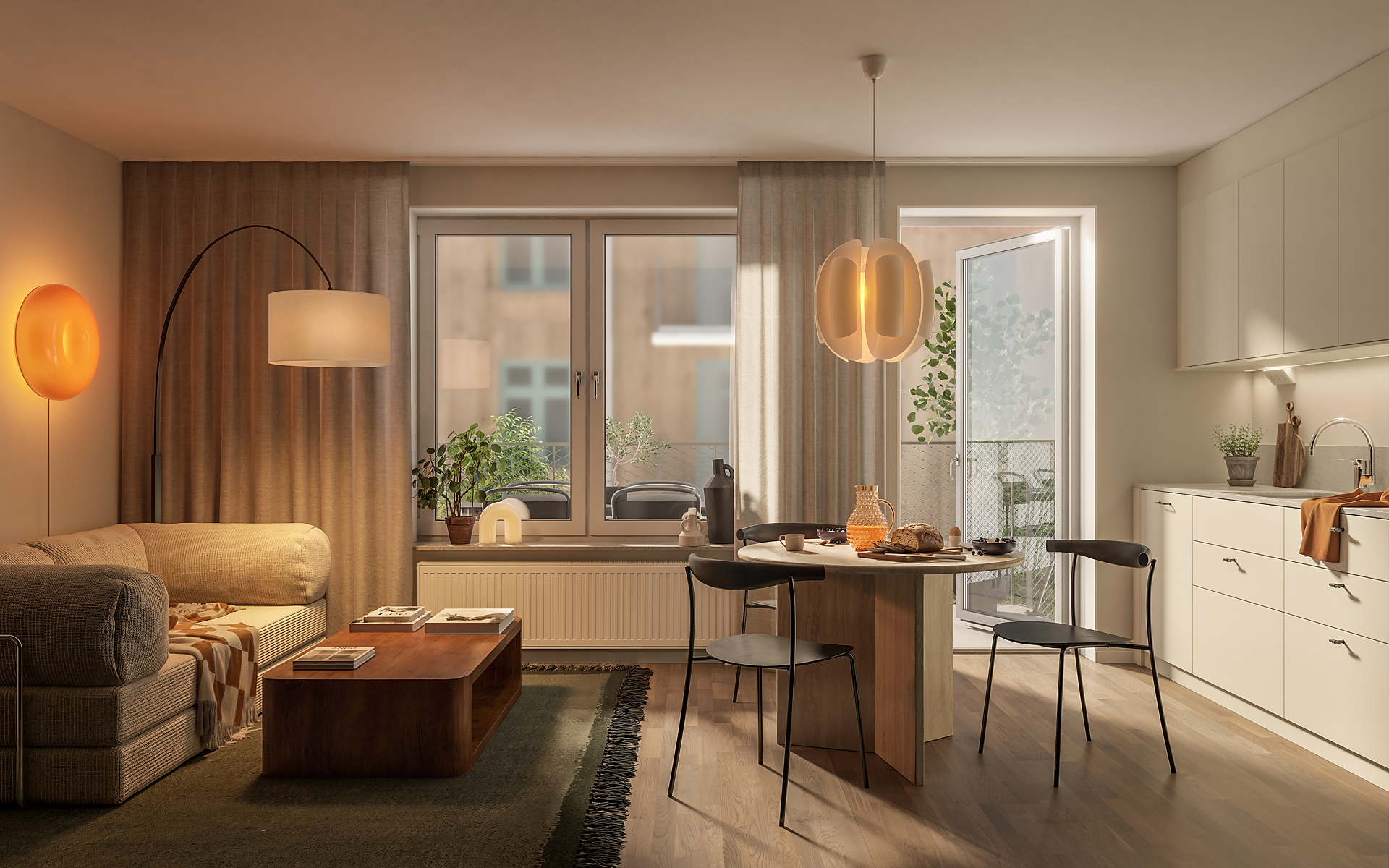 Bostadsbild från Timmer, Kommande i Rosendal, Uppsala
