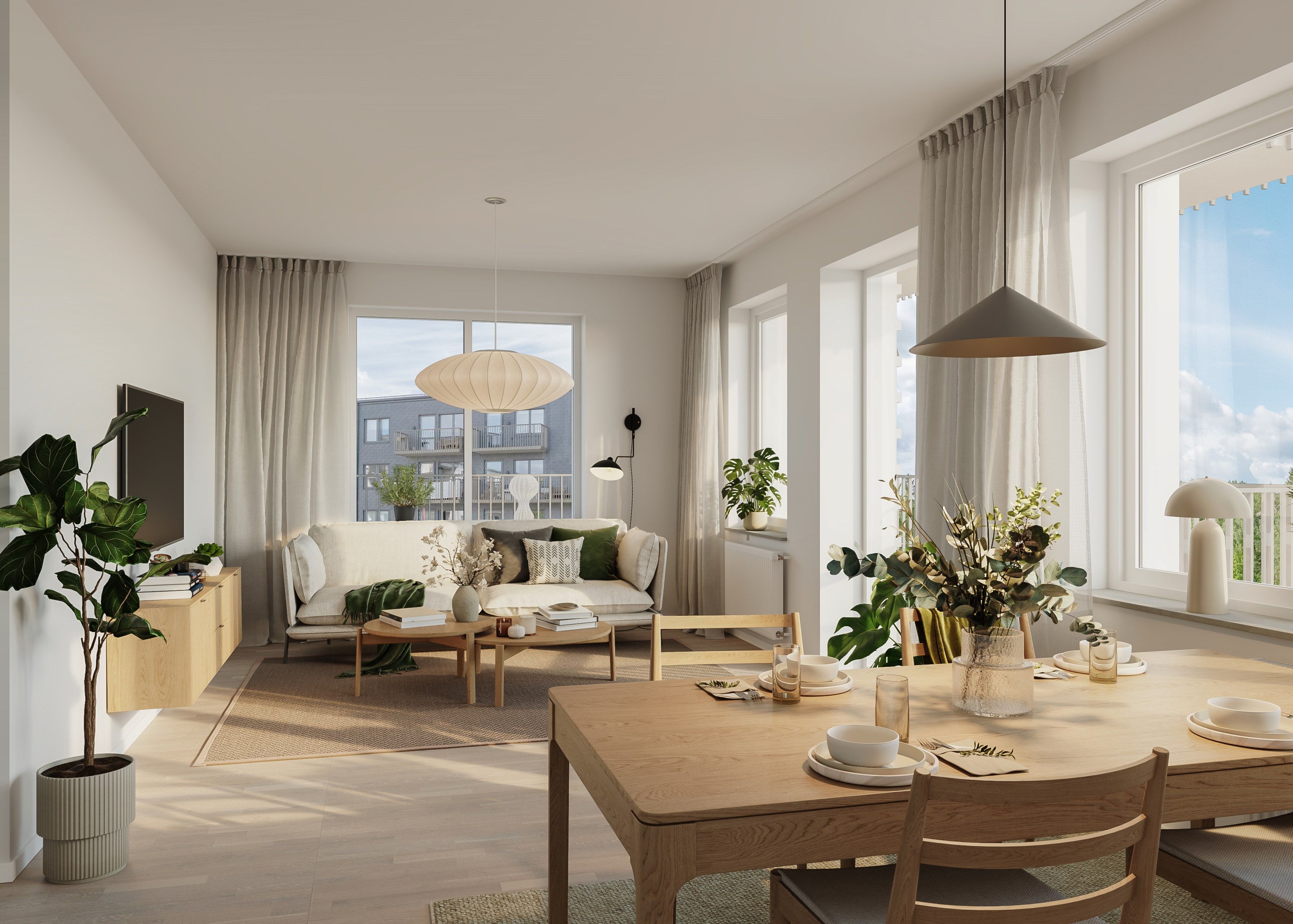 Bostadsbild från Rosendals Skogsvy, Pågående i Rosendal, Uppsala