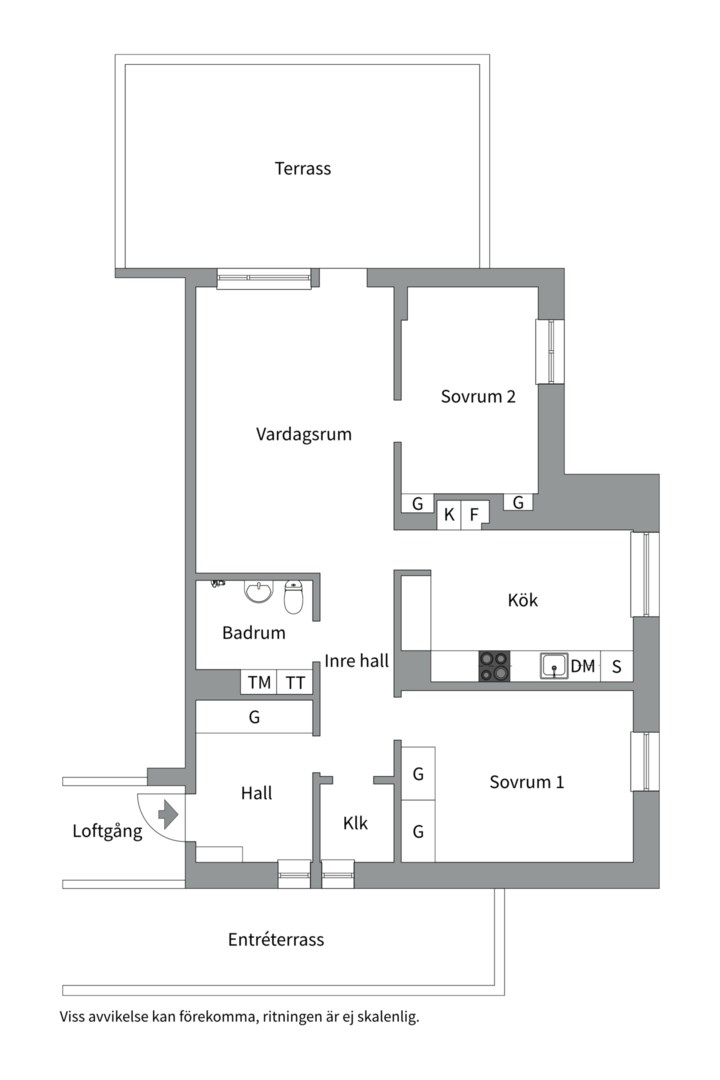 Planlösning från Västermalmsgatan 3, Såld i Västermalm, Västerås