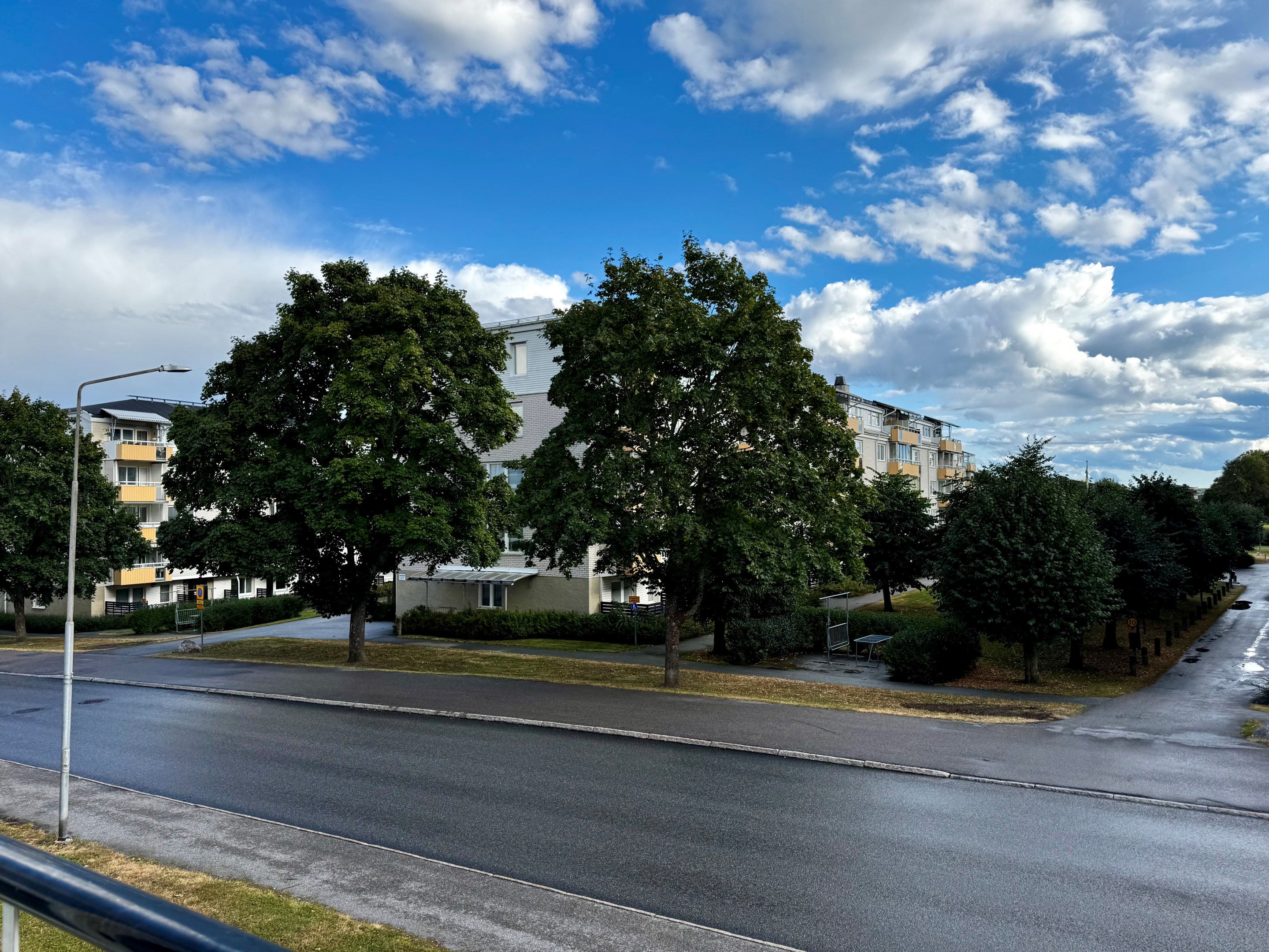 Sett från balkongen