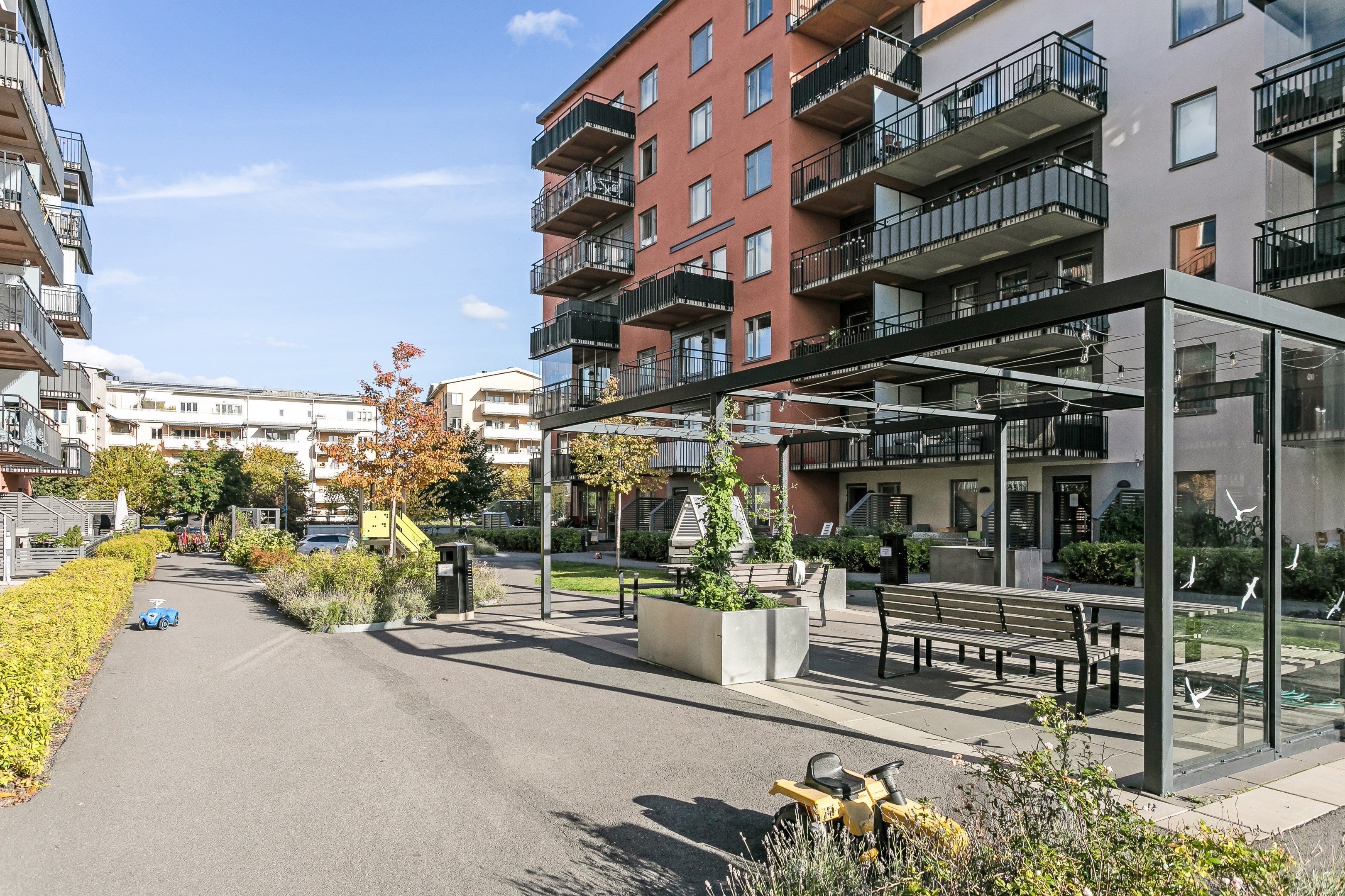 Bostadsbild från Gimogatan 4 B, Kommande i Luthagen, Uppsala