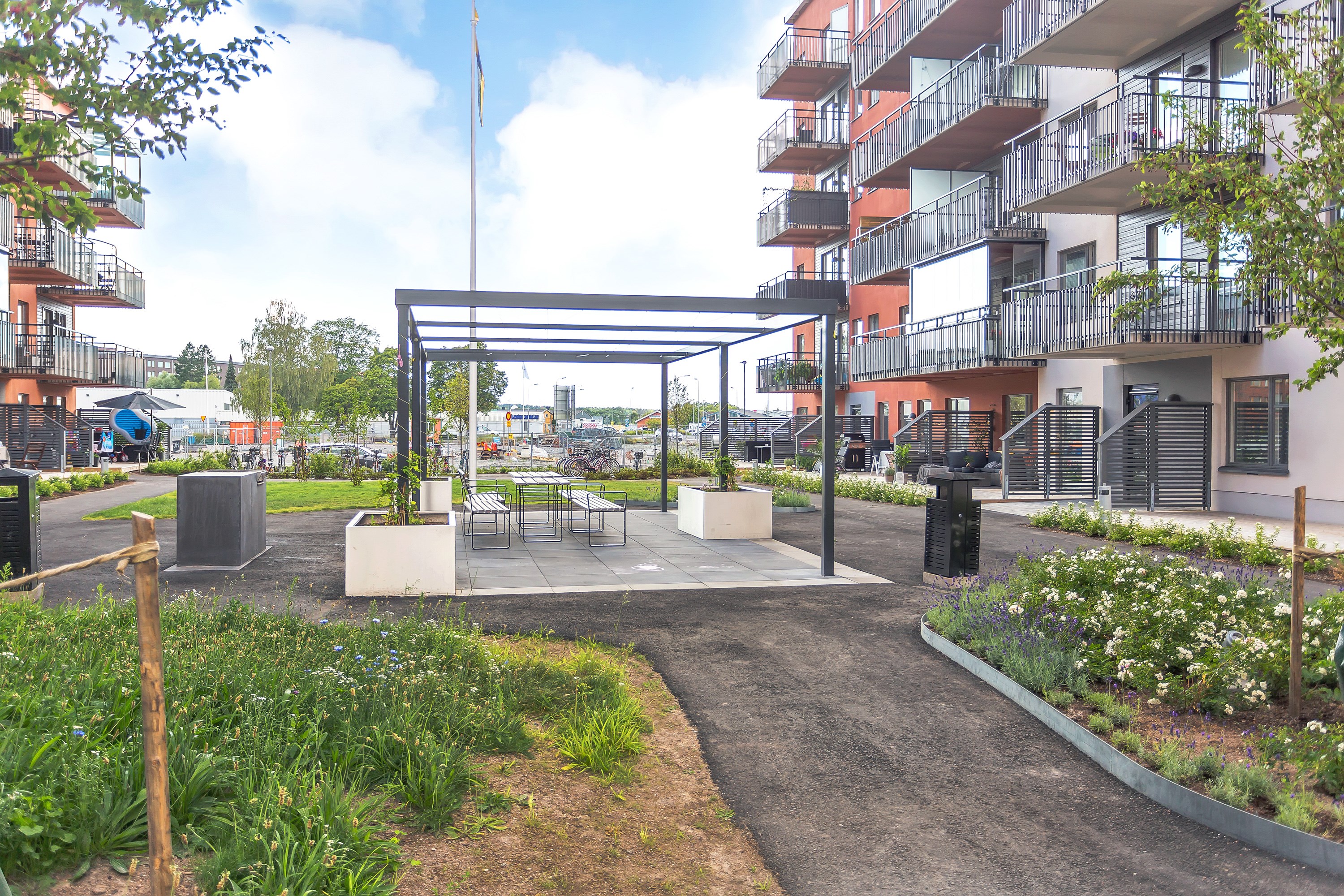 Bostadsbild från Gimogatan 4 B, Kommande i Luthagen, Uppsala