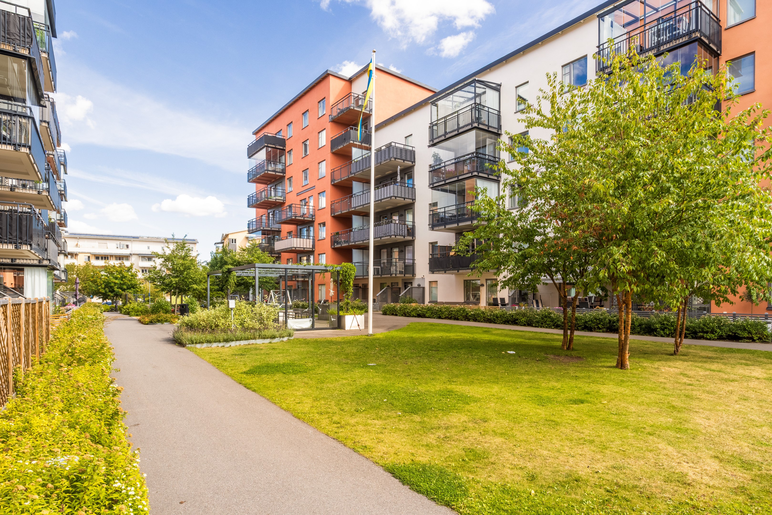 Bostadsbild från Gimogatan 4 B, Kommande i Luthagen, Uppsala