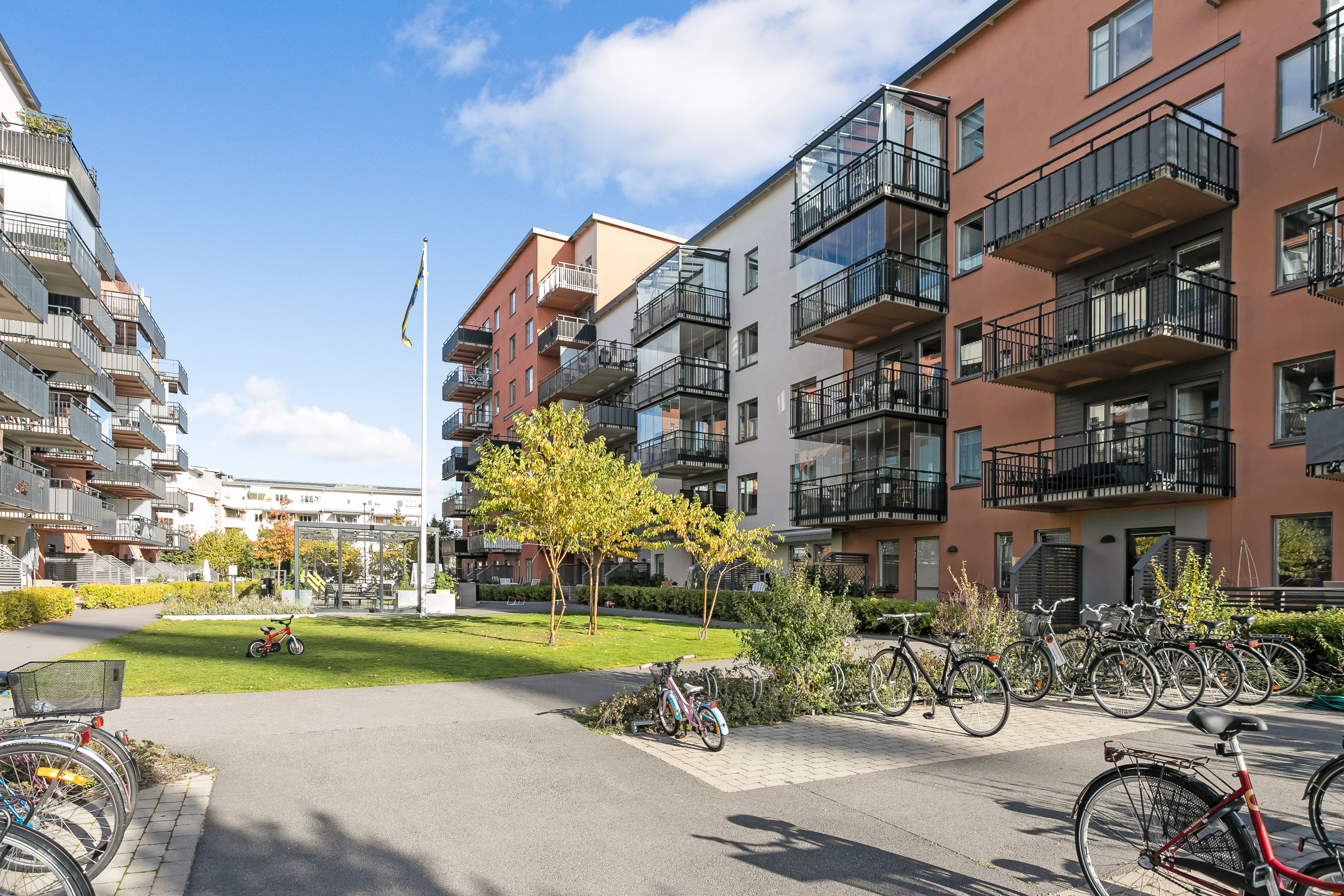 Bostadsbild från Gimogatan 4 B, Kommande i Luthagen, Uppsala