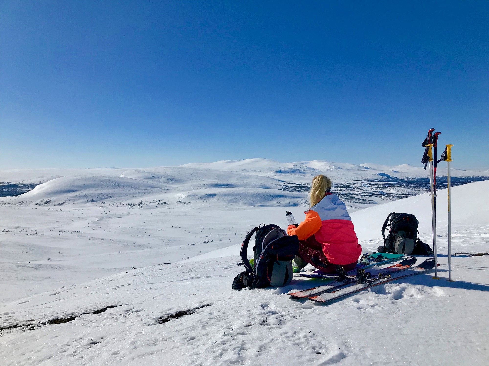 En skidsemester eller en lugn paus från vardagen