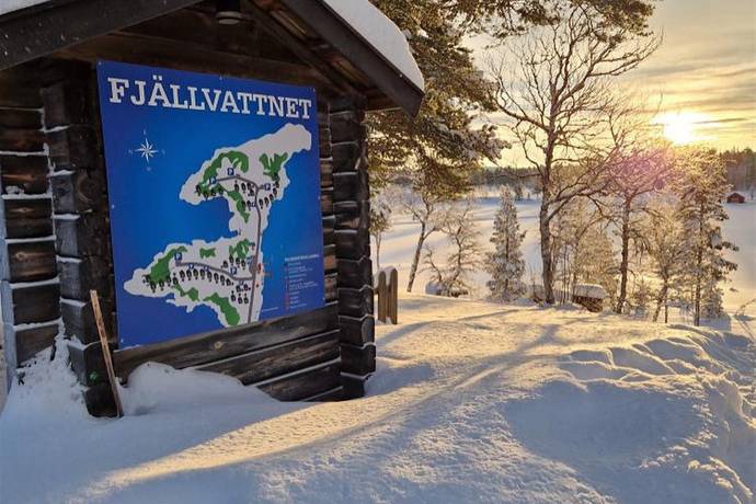 Välkommen till Fjällvattnet, vinter