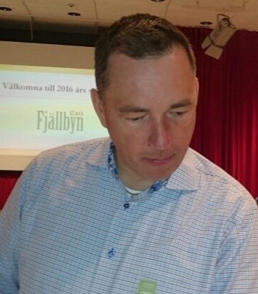 Mats Eriksson, platschef i Fjällbyn, driver verksamheten med kunskap och engagemang.