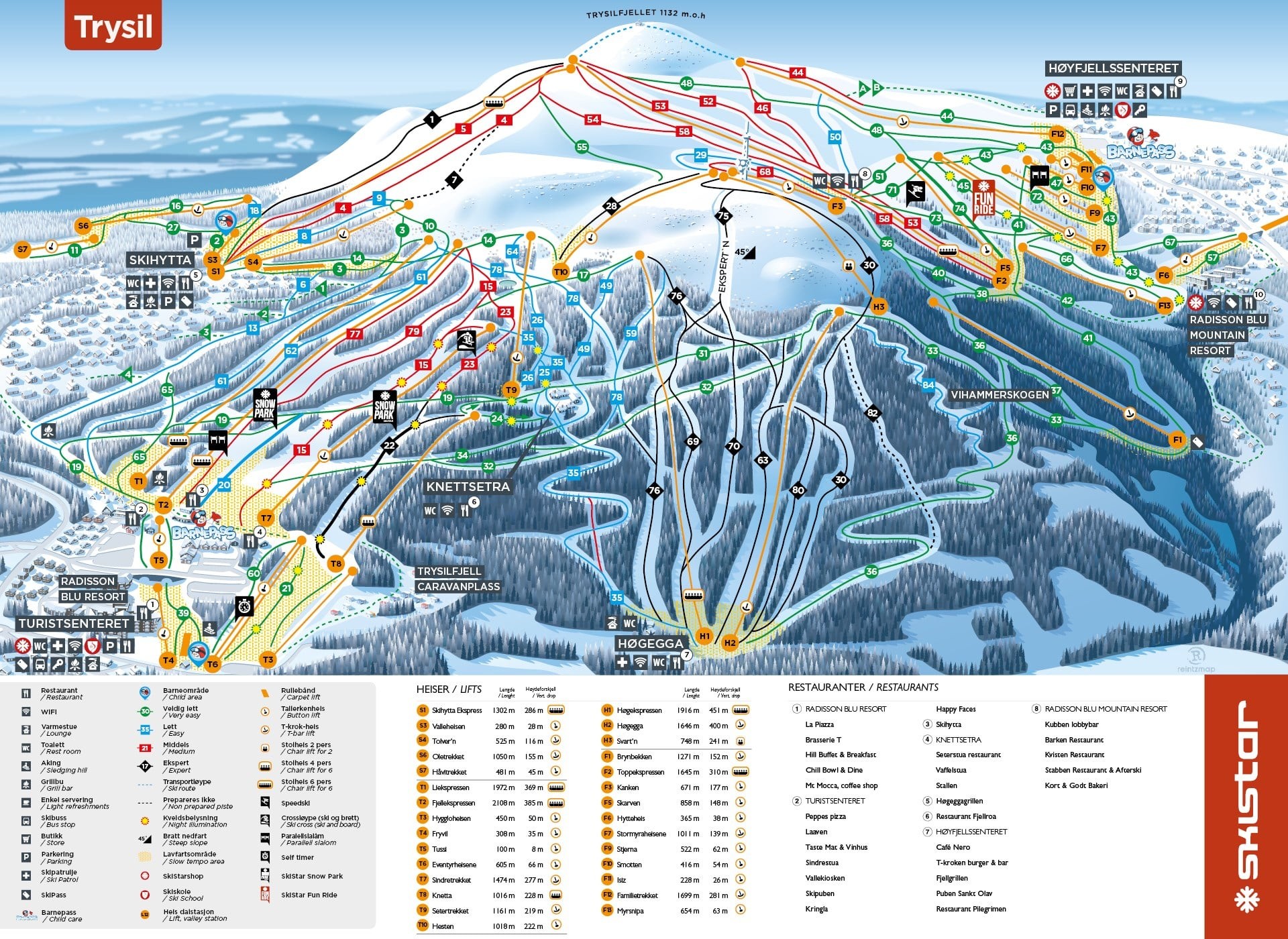 "Tröttnar ni på Sälen? Trysil, Norges största skidort, ligger bara 45 km bort."