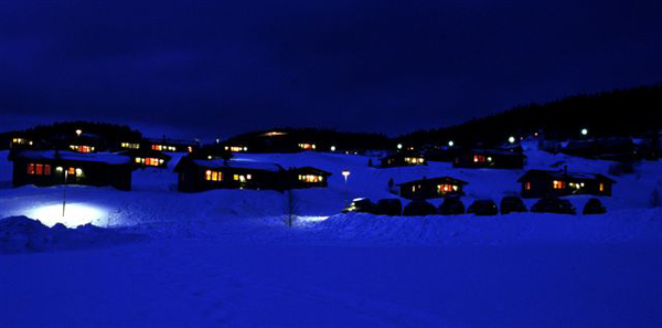 Brf-fjällbyn after ski