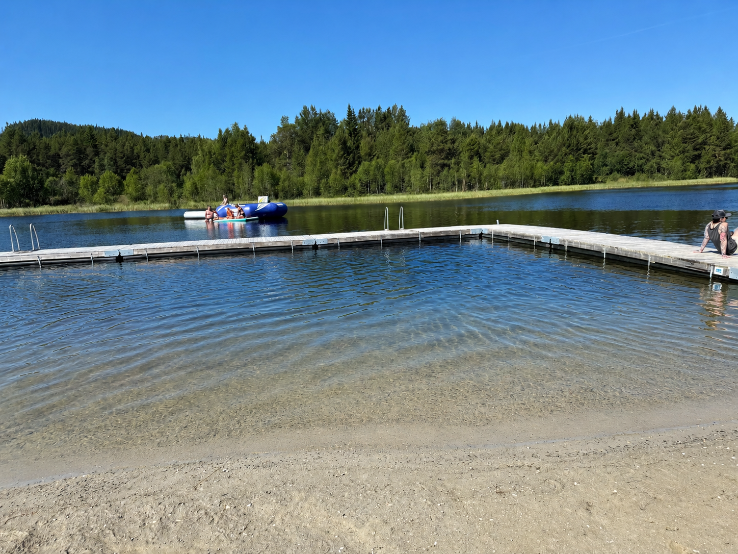 Fjällbyns badplats