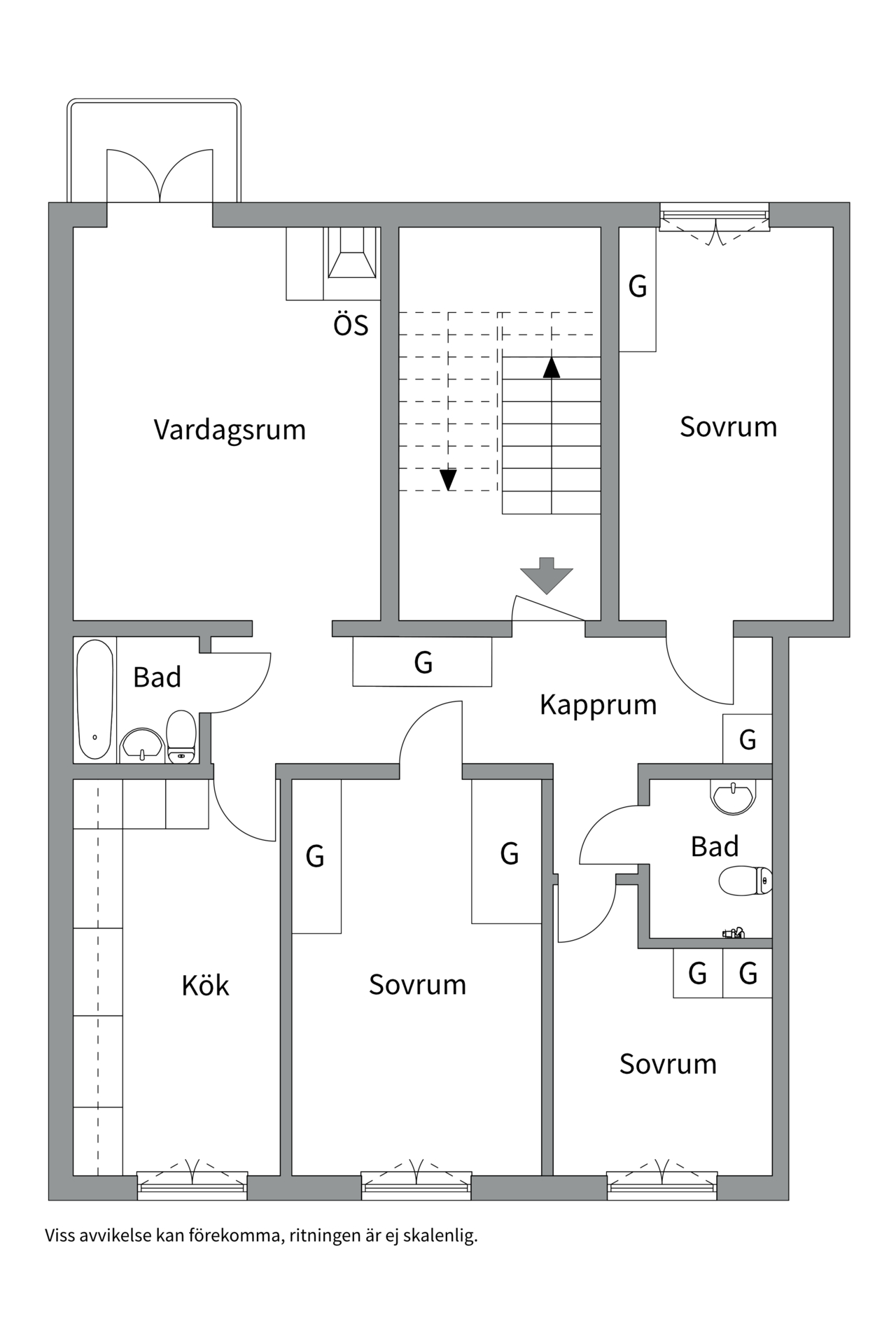 Bostadsbild från Nyårsvägen 10, 3 tr, Kommande i Midsommarkransen, Stockholm