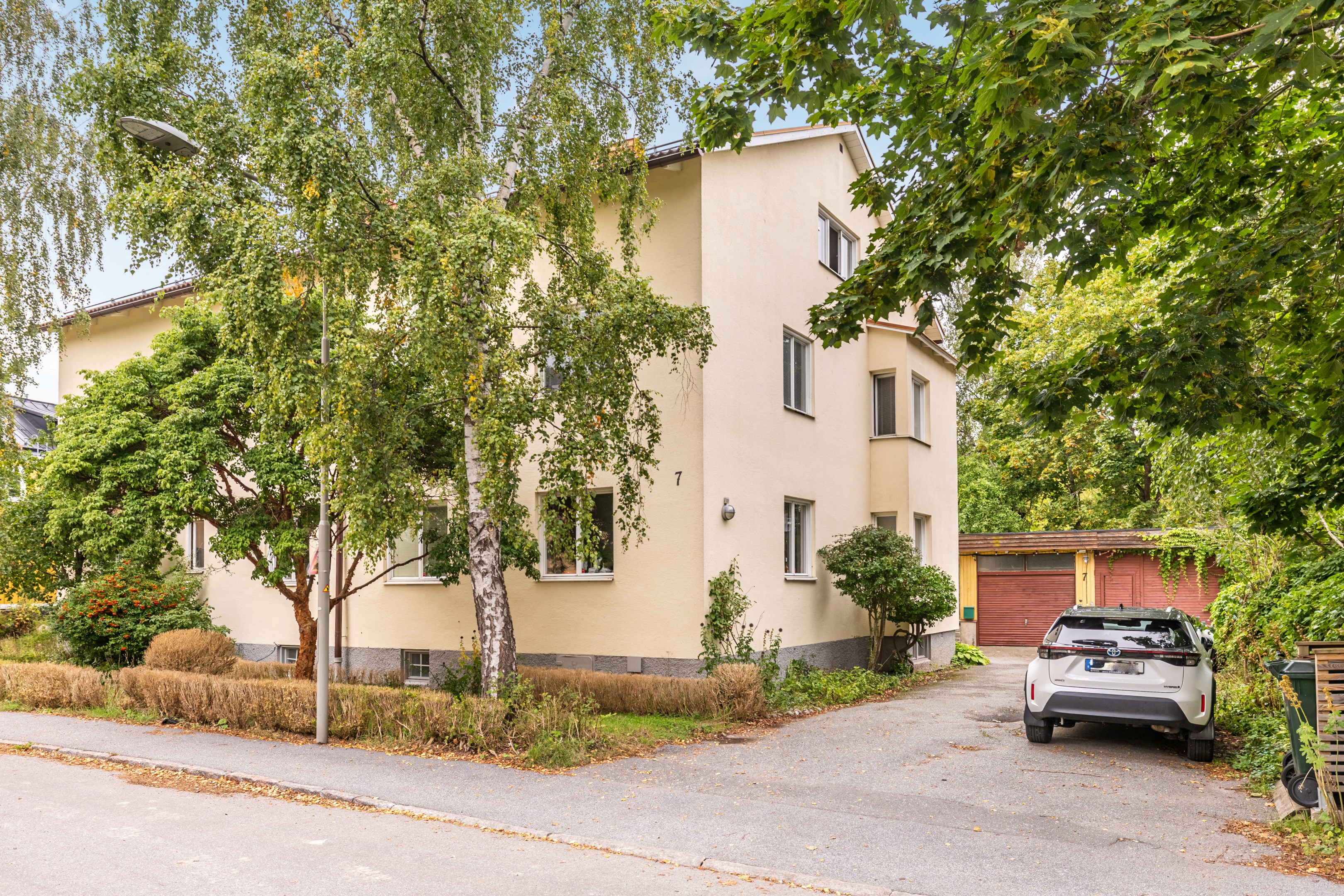 Bostadsbild från Annandagsvägen 7, Kommande i Älvsjö, Stockholm