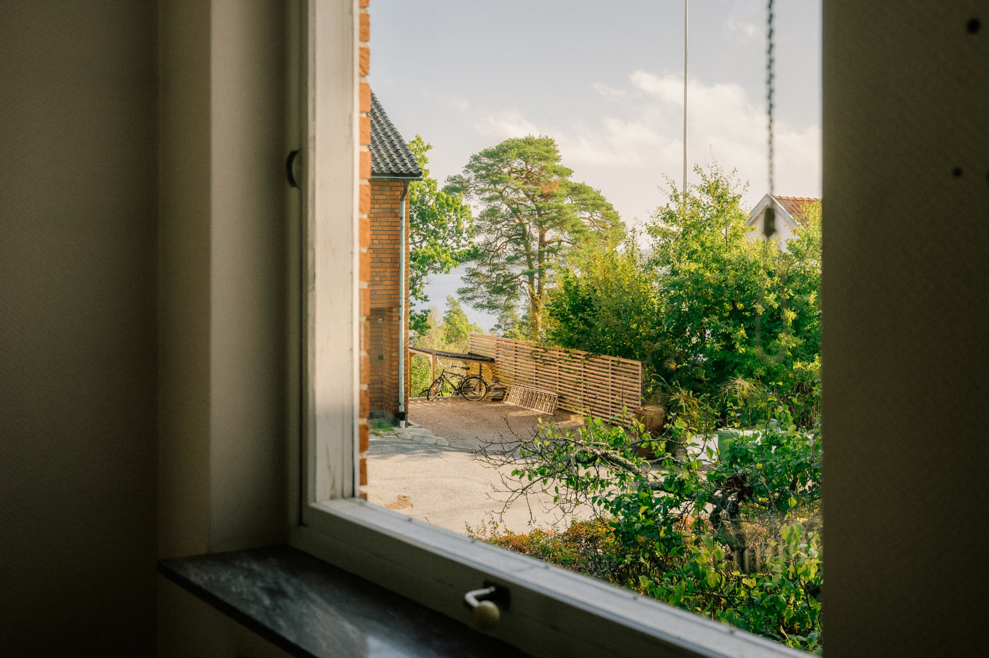 Utsikt från köksfönstret