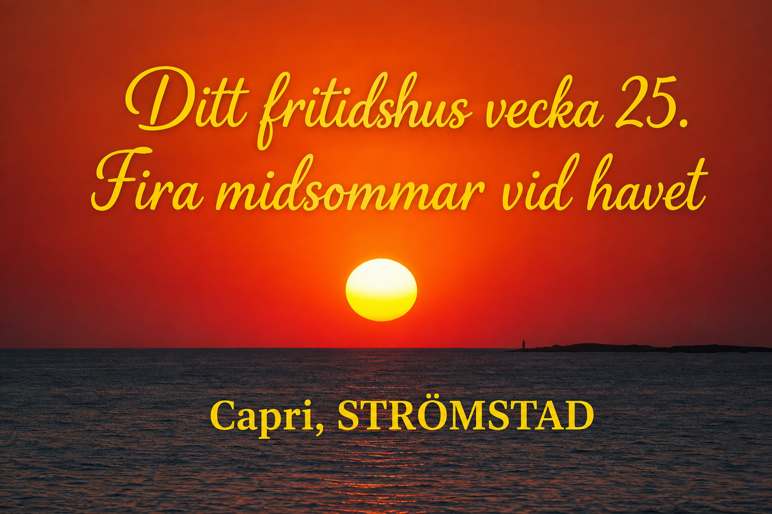 VECKA 25 MIDSOMMAR