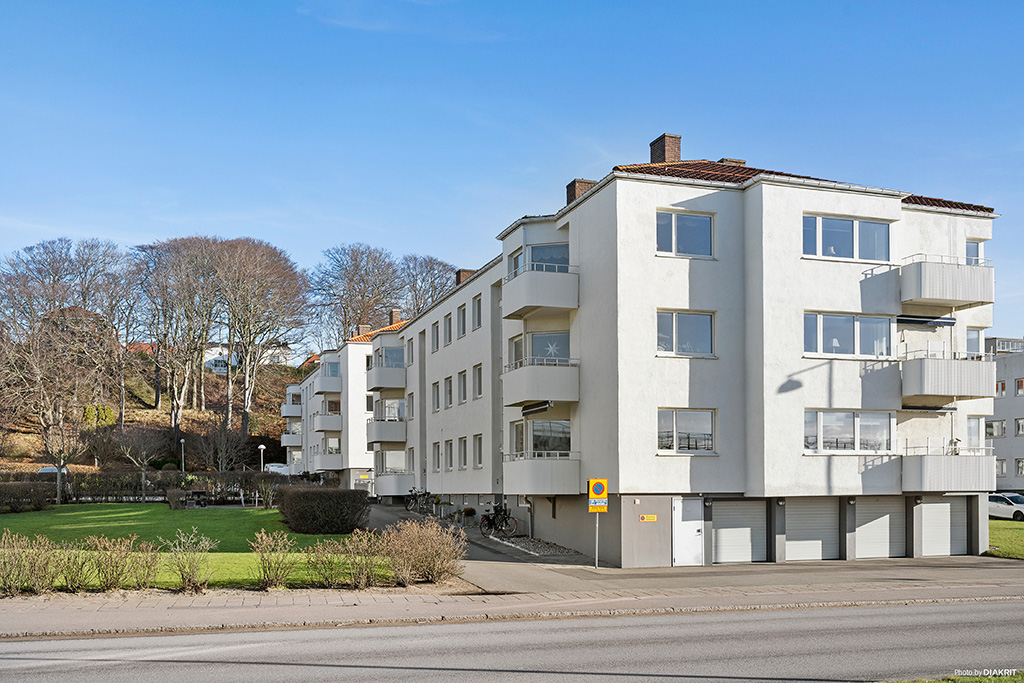 Luftigt med Landborgen i bakgrunden