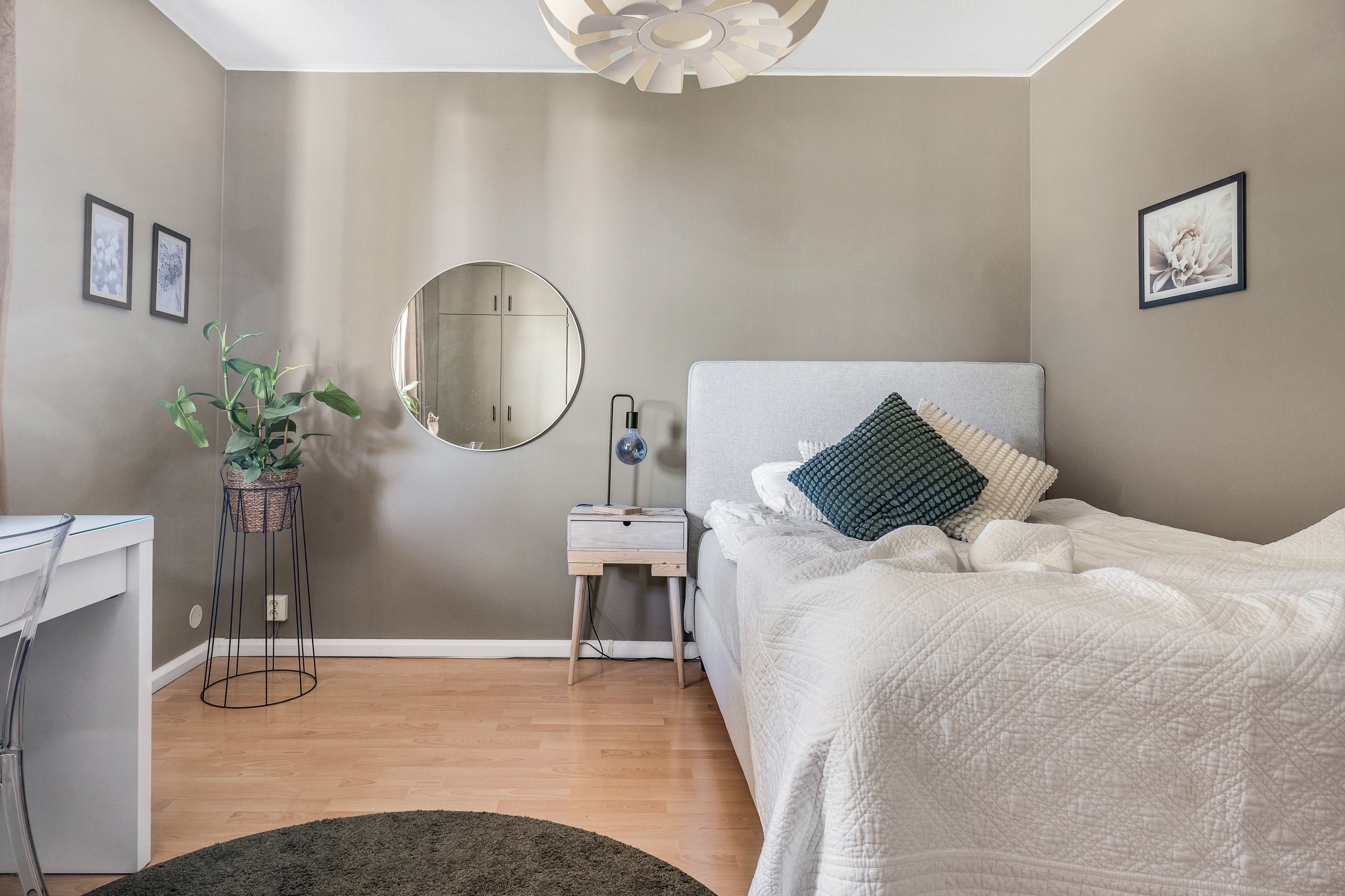 Bostadsbild från Gräslöksgatan 26, Kommande i Årsta, Uppsala