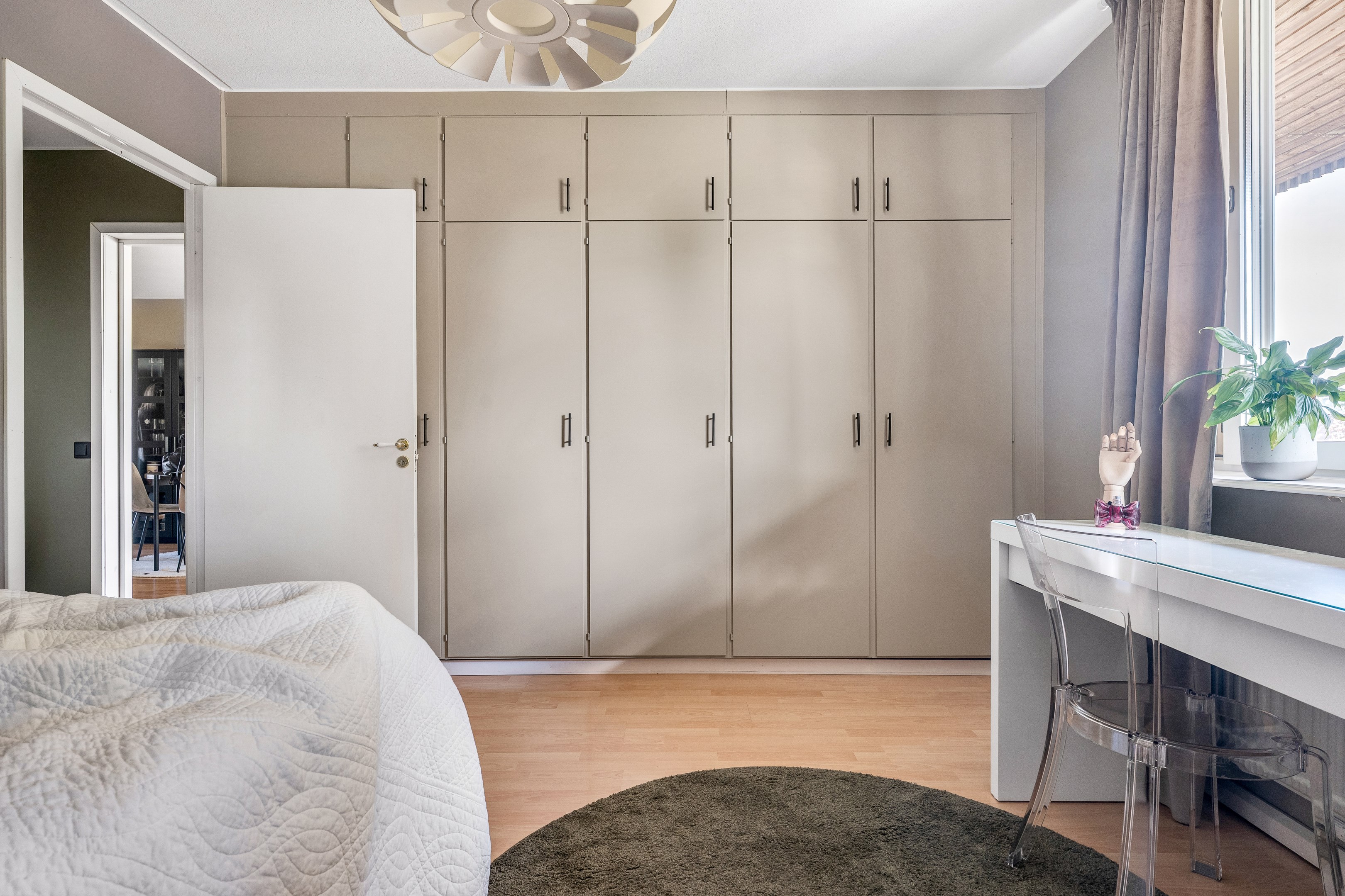 Bostadsbild från Gräslöksgatan 26, Kommande i Årsta, Uppsala