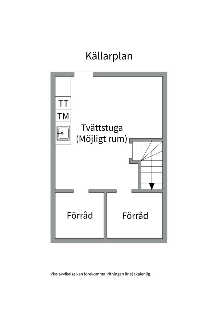 Planlösning från Dybecksgatan 18E, Såld i Skallberget, Västerås