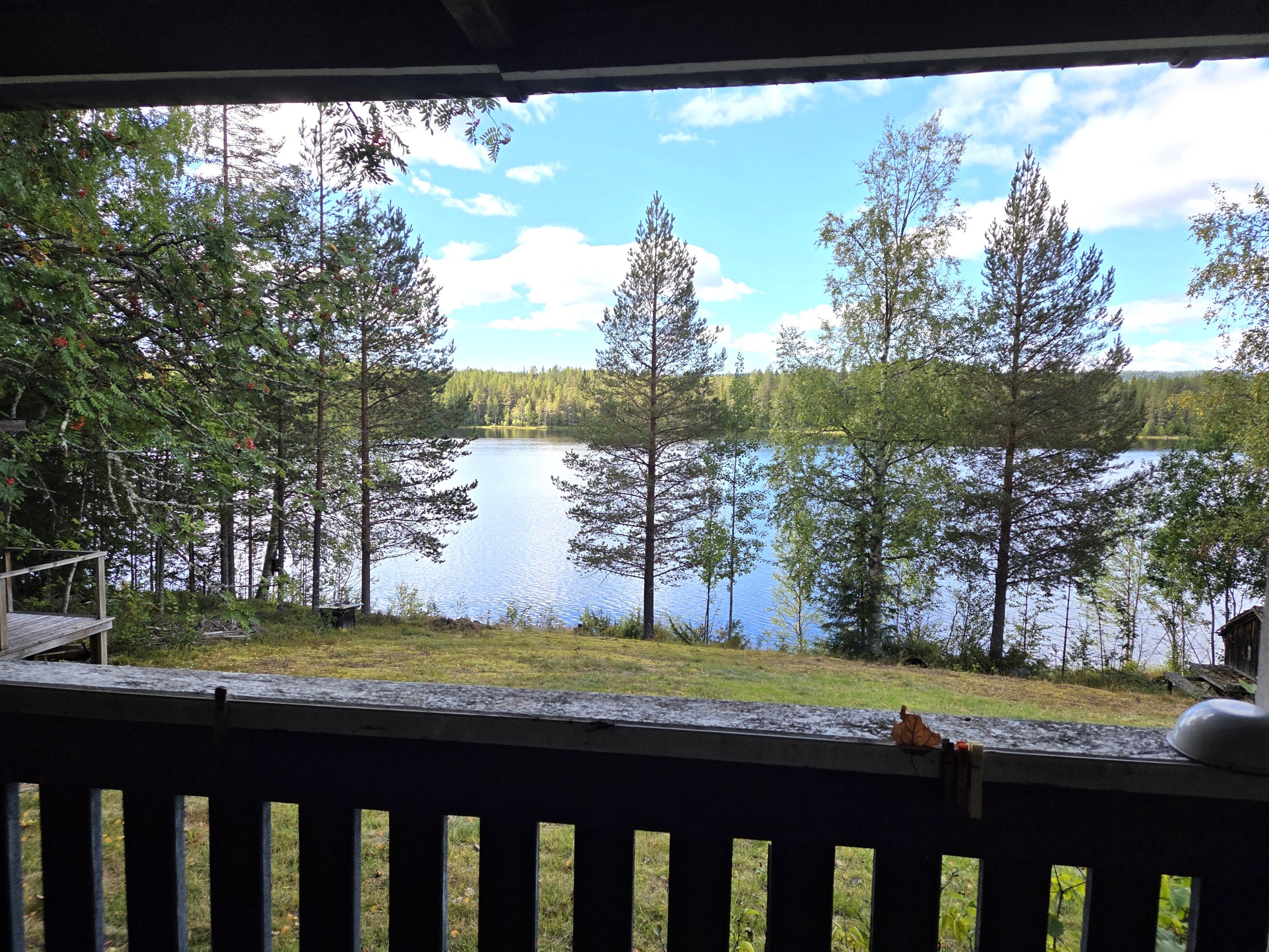 Vy från veranda