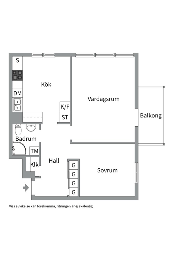 Planlösning från Edinsvägen 12, 2tr, Kommande i Ektorp, Nacka