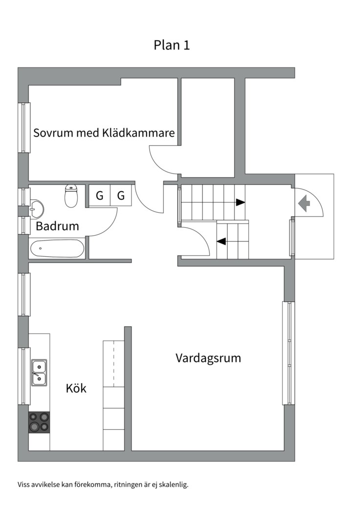 Planlösning från Hästhagsterrassen 11, Såld i Gustavsberg - Hästhagen, Värmdö