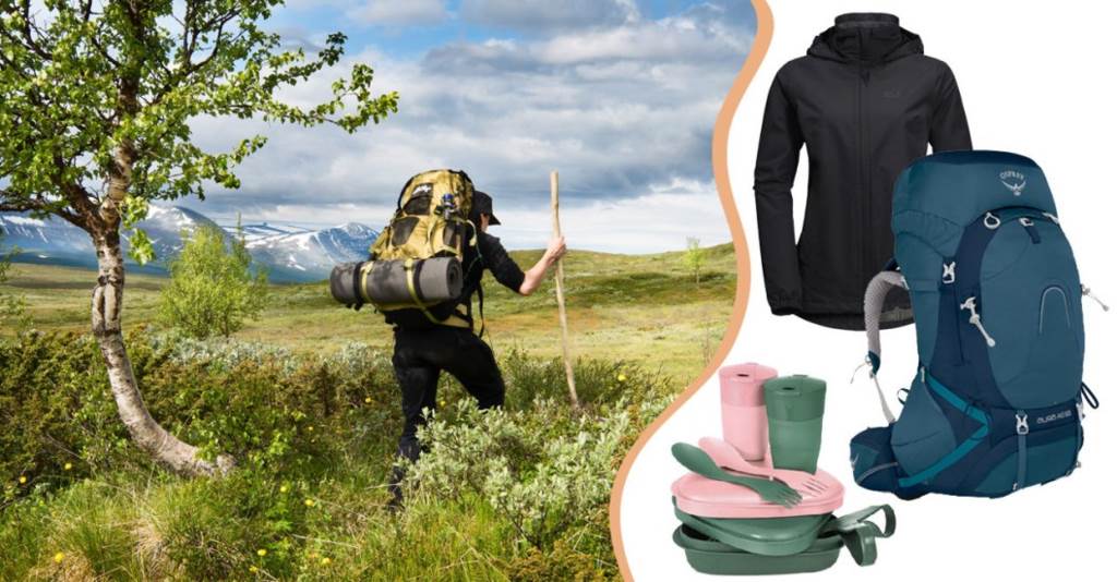 Lågupplöst Fjällvandring packning