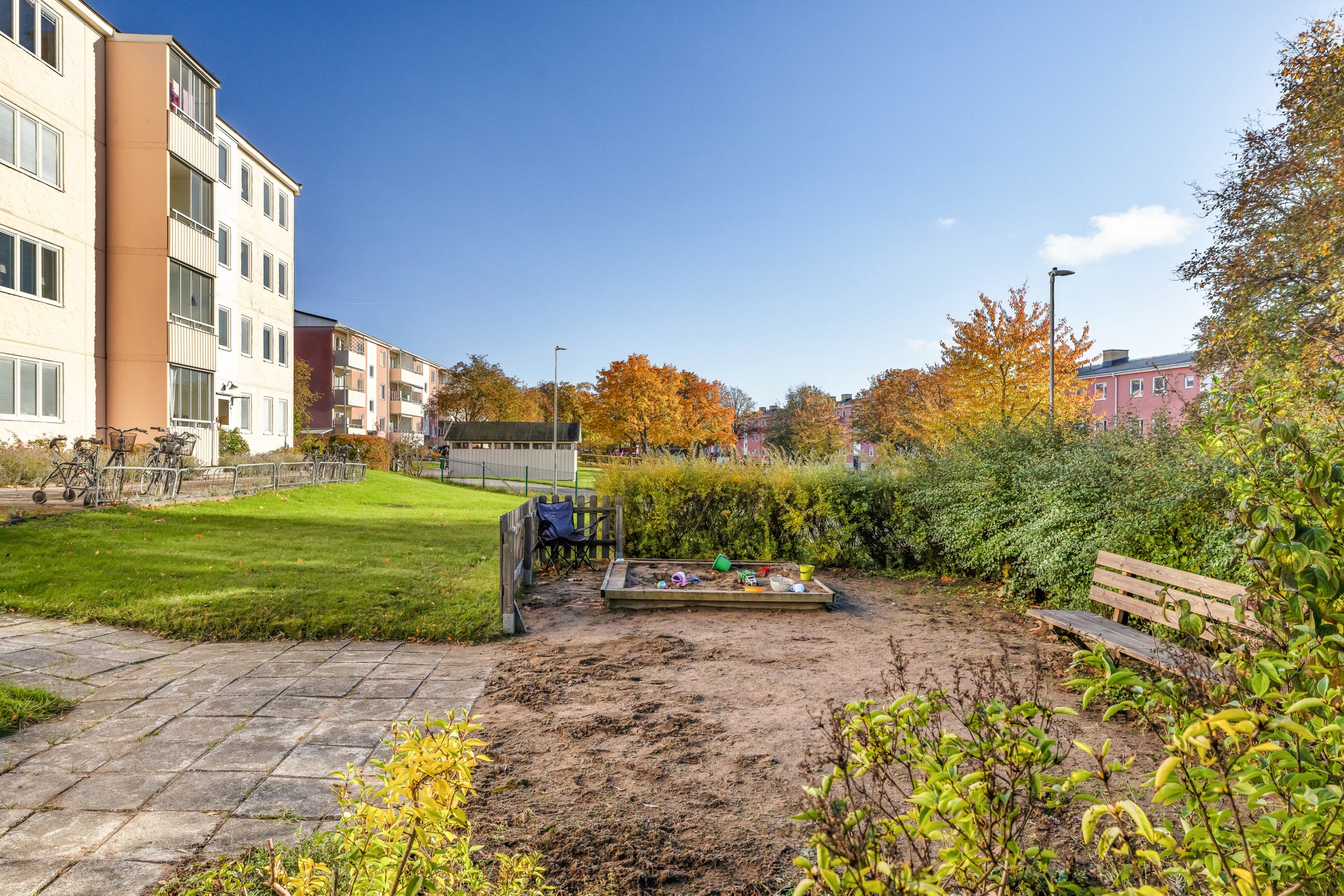 Bostadsbild från Tövädersgatan 15B, Kommande i Gränby, Uppsala