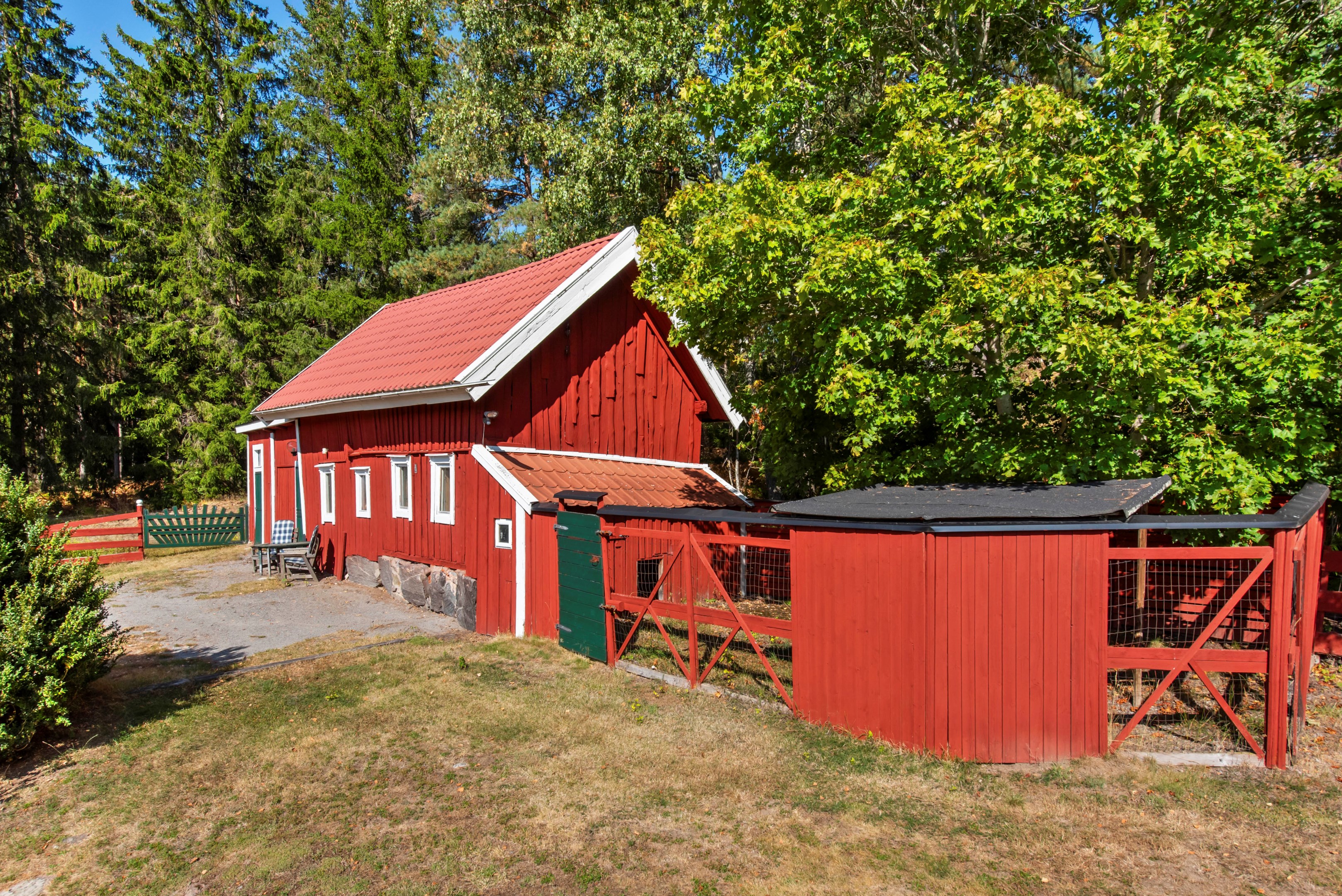 Uthuslänga med hundgård