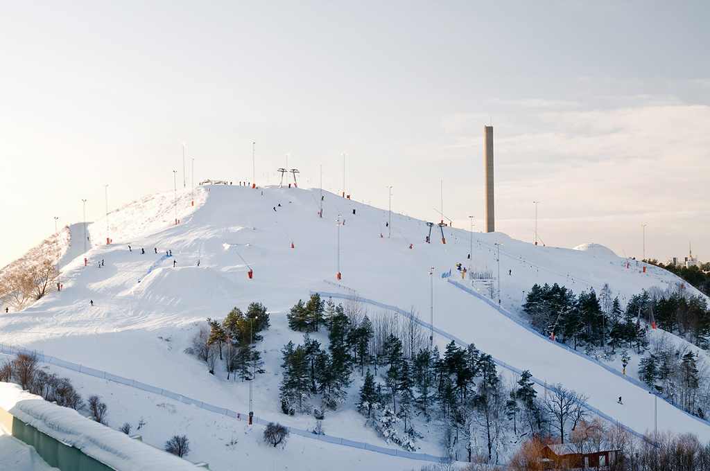 Full aktivitet i Hammarbybacken