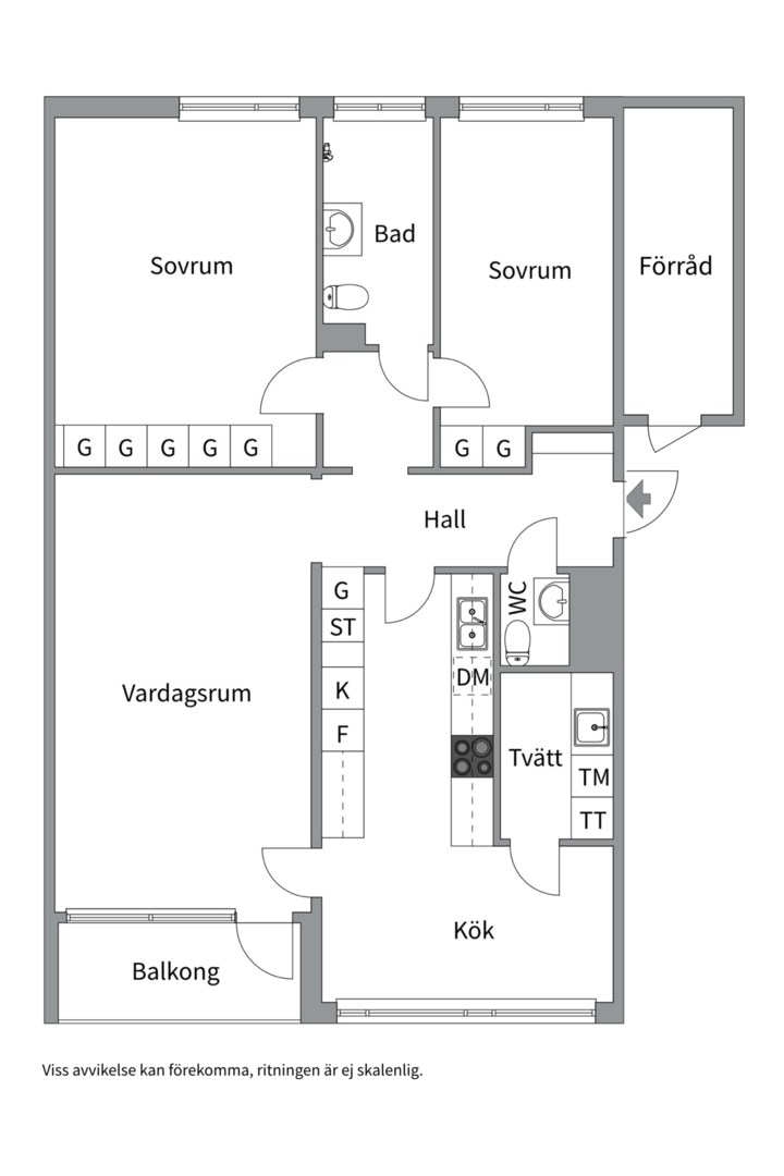 Planlösning från Vinterbrinksvägen 51, 2tr, Till salu i Igelbodaplatån - Saltsjöbaden, Nacka