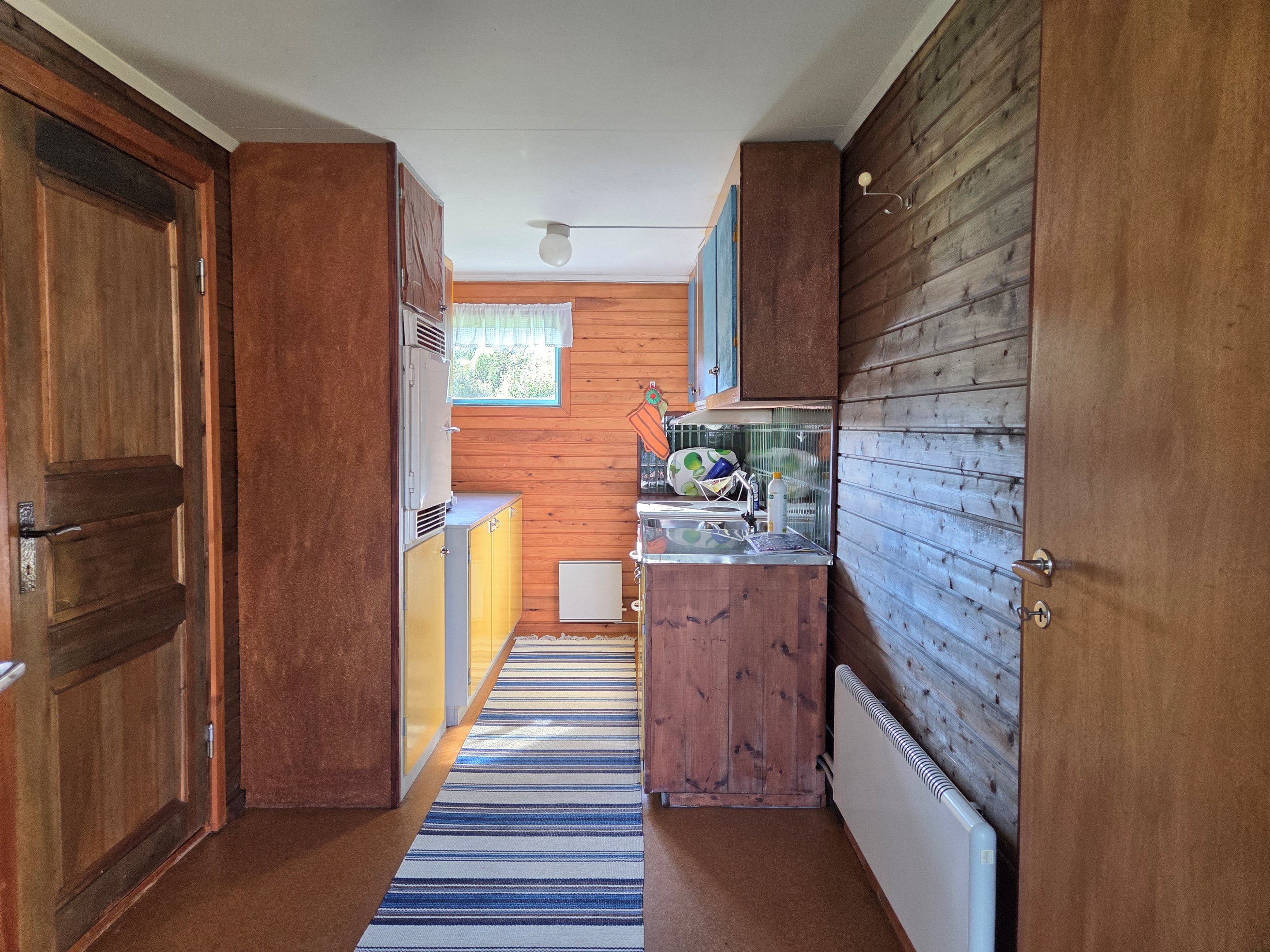 Hall/kök i gillestugan
