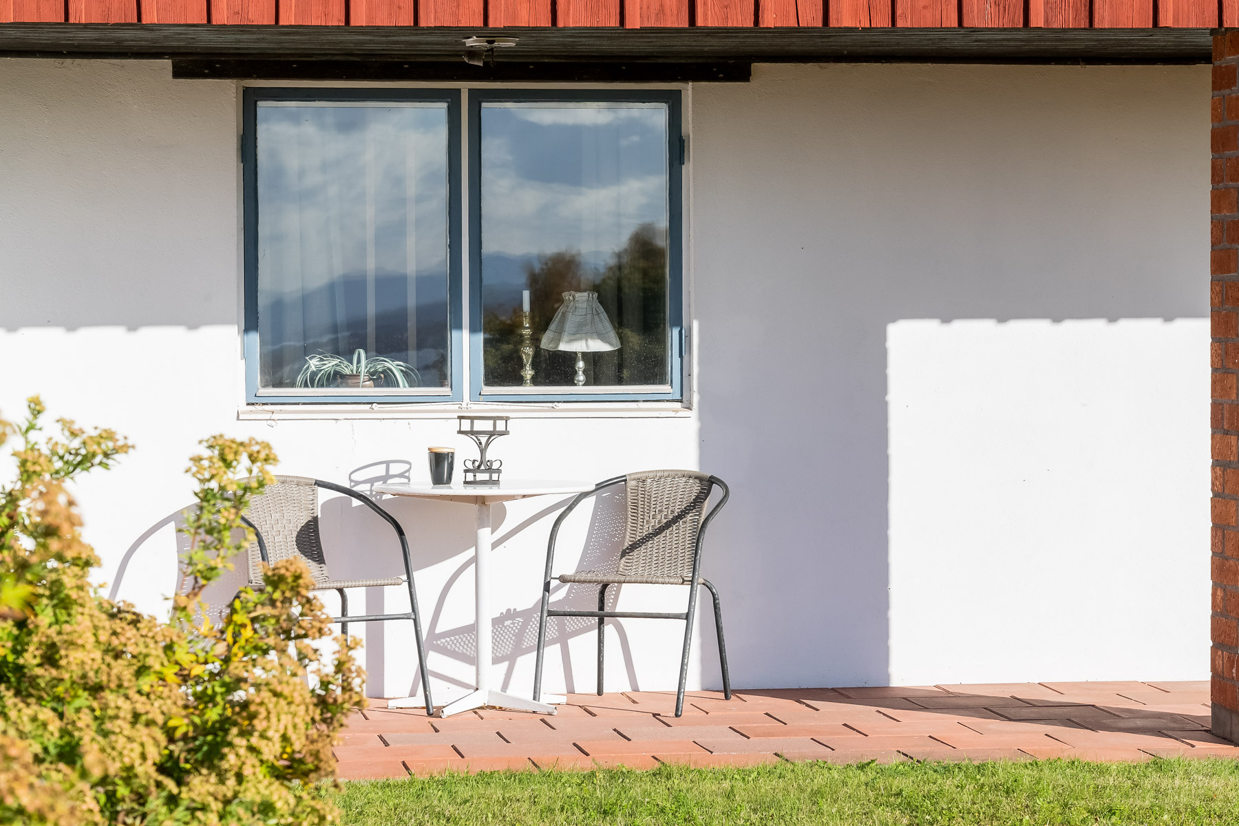 Uteplats bostadshus