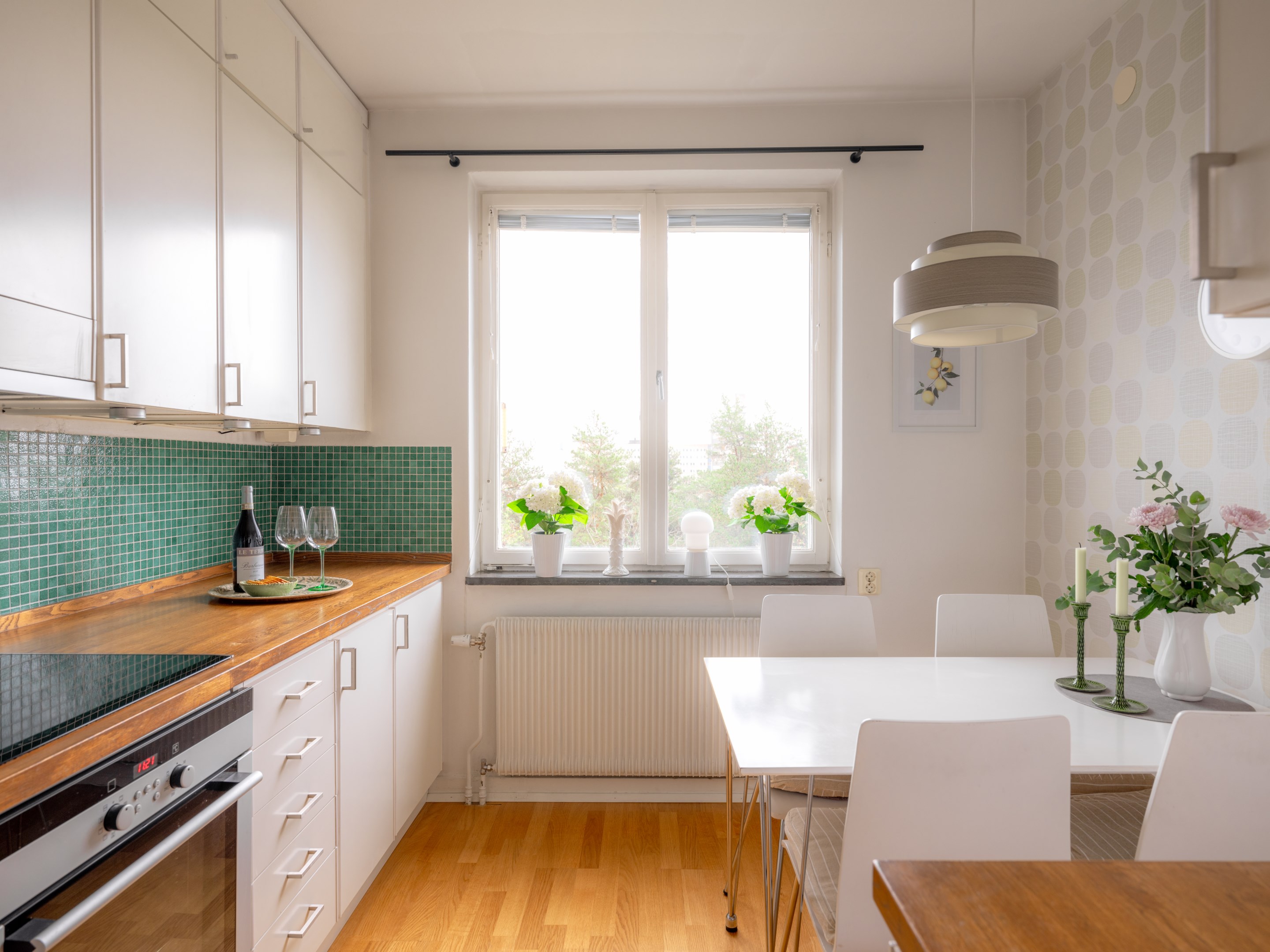 Bostadsbild från Riksdalervägen 18, Kommande i Hägerstensåsen, Stockholm