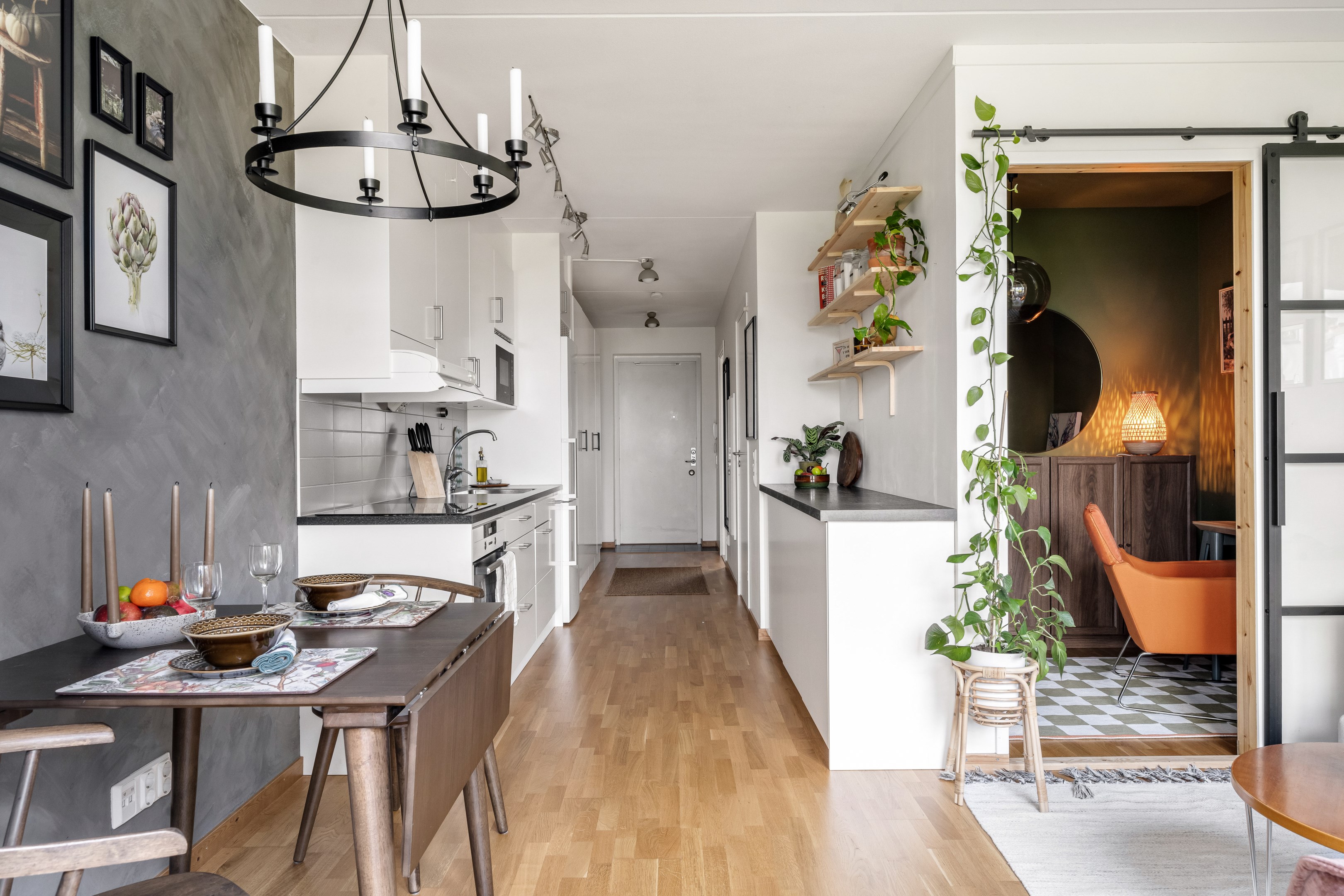 Bostadsbild från Solskensgatan 17, Kommande i Gränby, Uppsala
