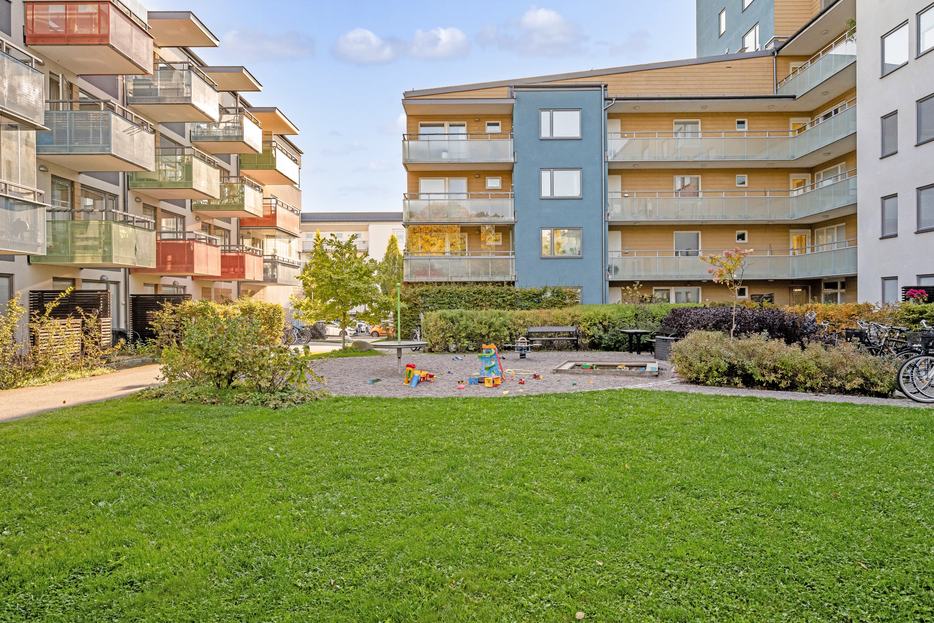 Bostadsbild från Solskensgatan 17, Kommande i Gränby, Uppsala