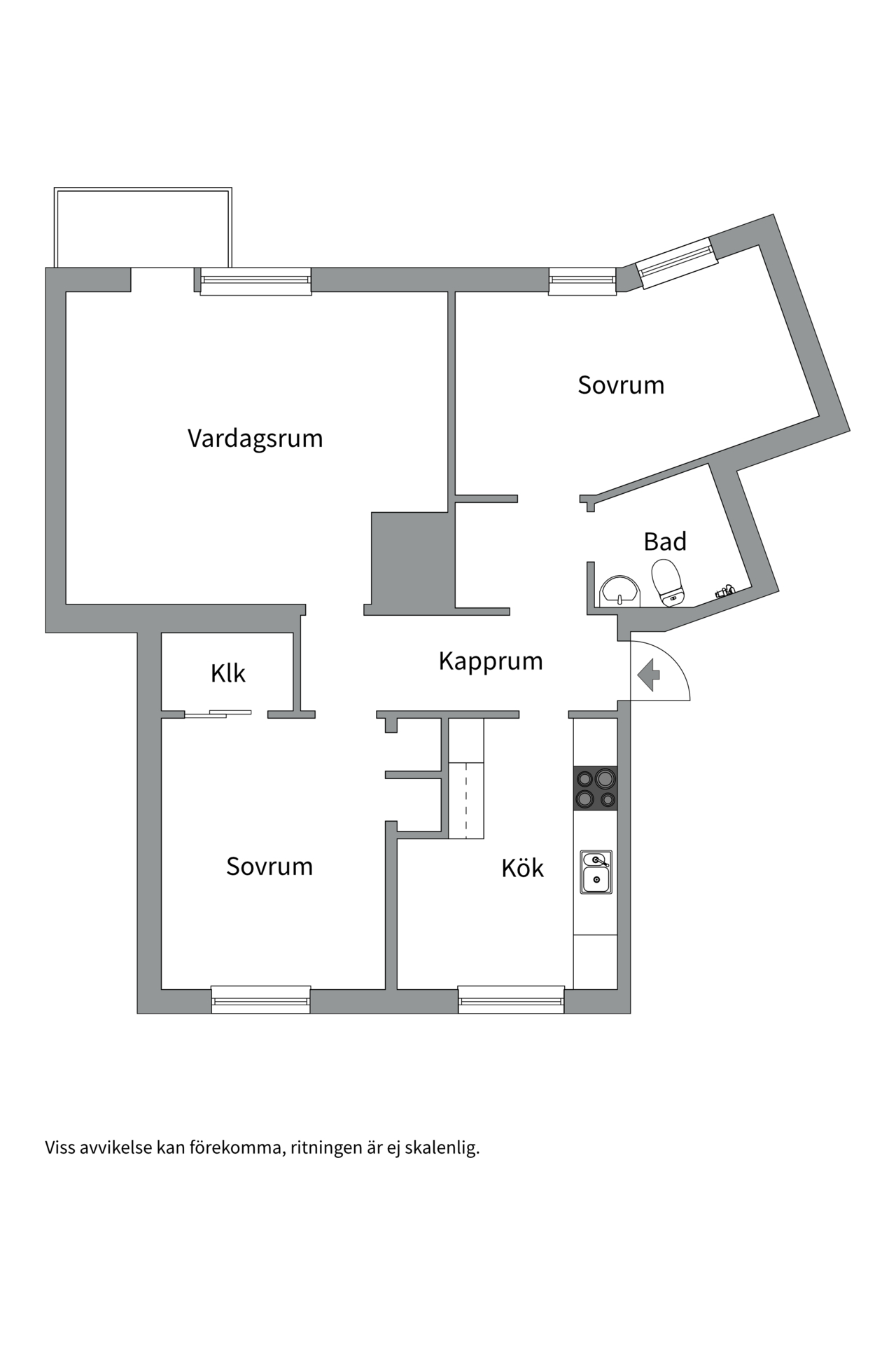 Bostadsbild från Tellusborgsvägen 33, 4 tr, Till salu i Midsommarkransen, Stockholm