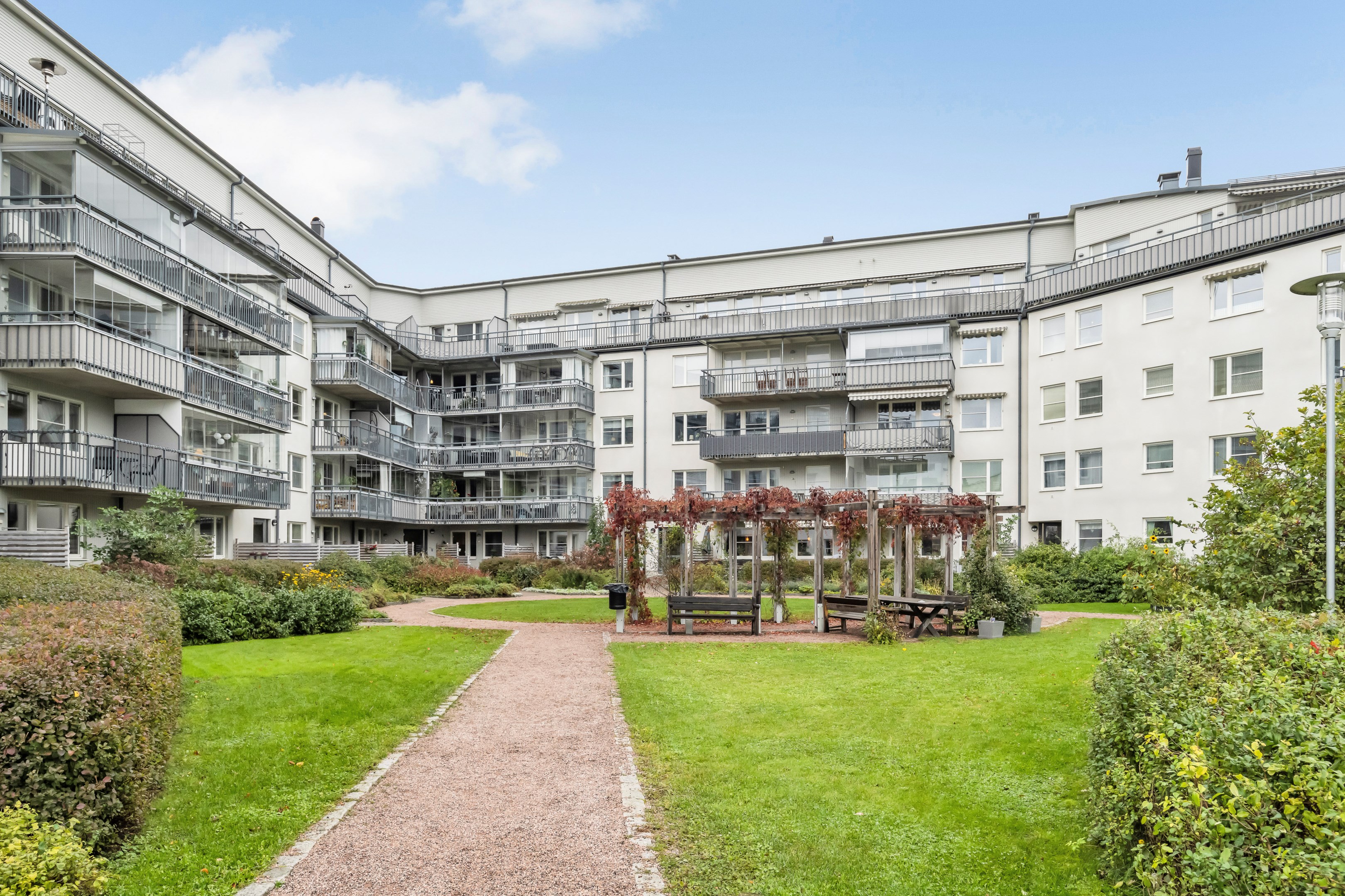 Bostadsbild från Klockargatan 10, Kommande i Luthagen, Uppsala