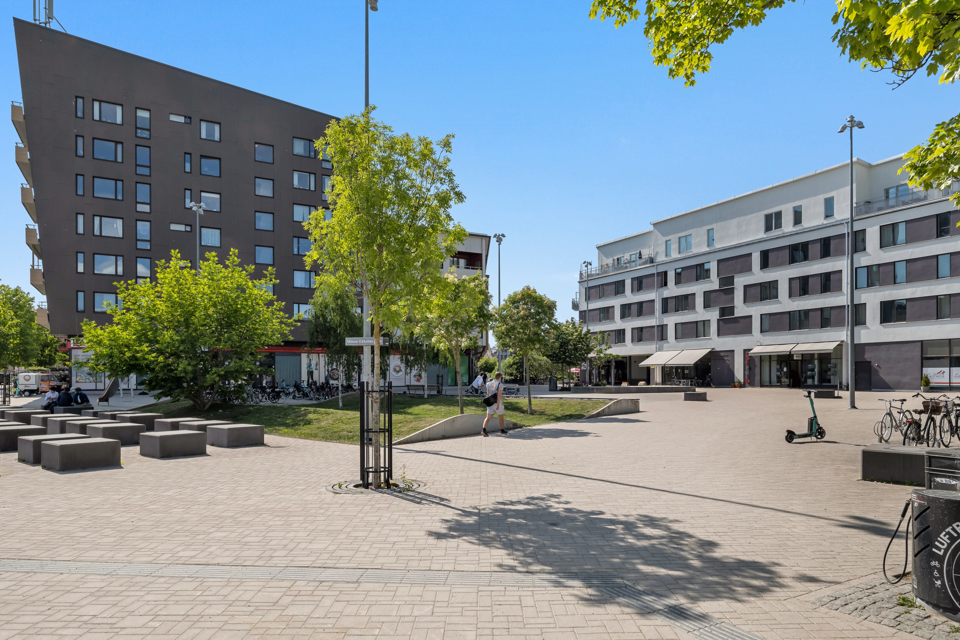 Bostadsbild från Klockargatan 10, Kommande i Luthagen, Uppsala