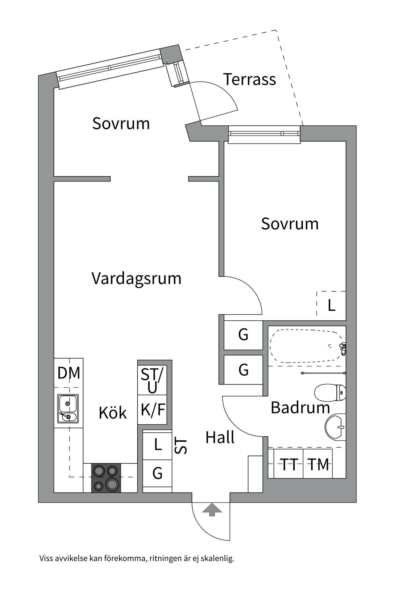 Alternativ planlösning