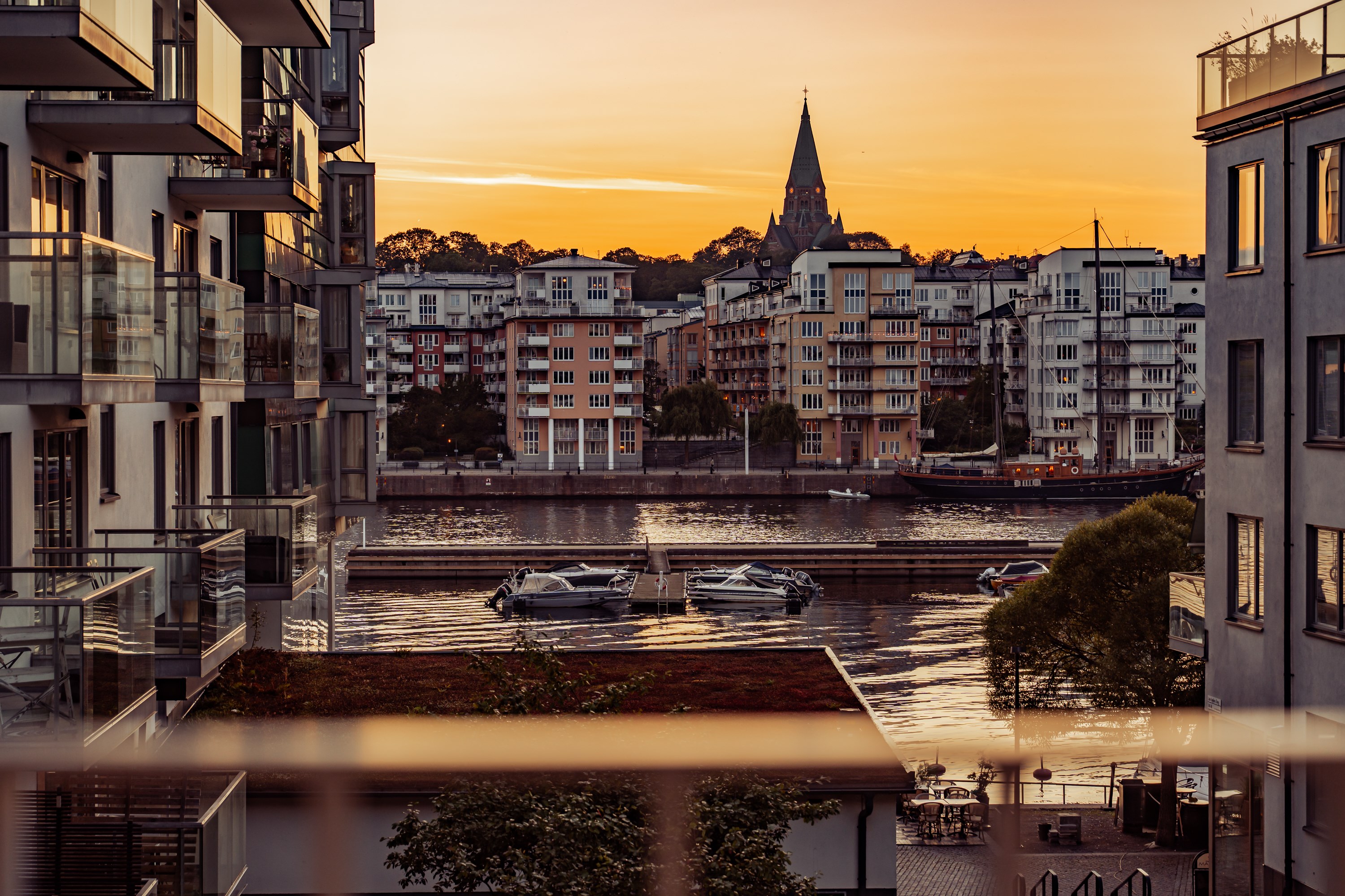 Bostadsbild från Fendergatan 8, Till salu i Hammarby Sjöstad, Stockholm
