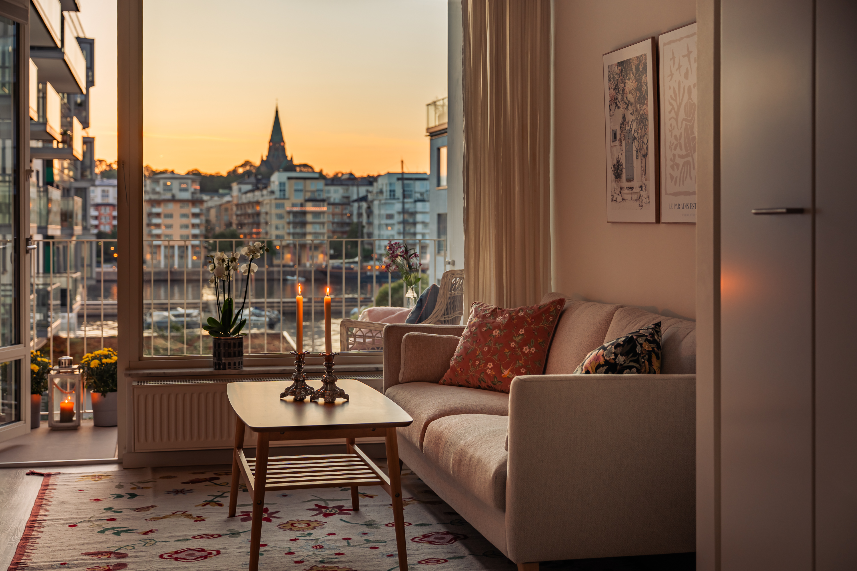 Bostadsbild från Fendergatan 8, Till salu i Hammarby Sjöstad, Stockholm