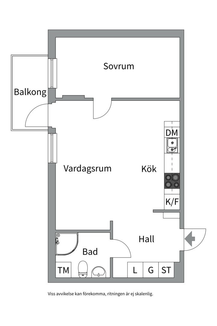 Planlösning från Tellusborgsvägen 90, Såld i Midsommarkransen, Stockholm