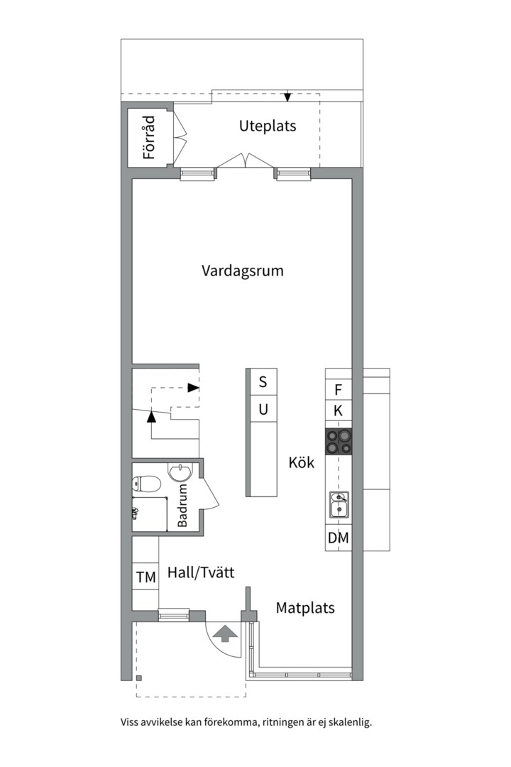 Planlösning från Norrholmsvägen 47, Till salu i Östra Orminge, Nacka