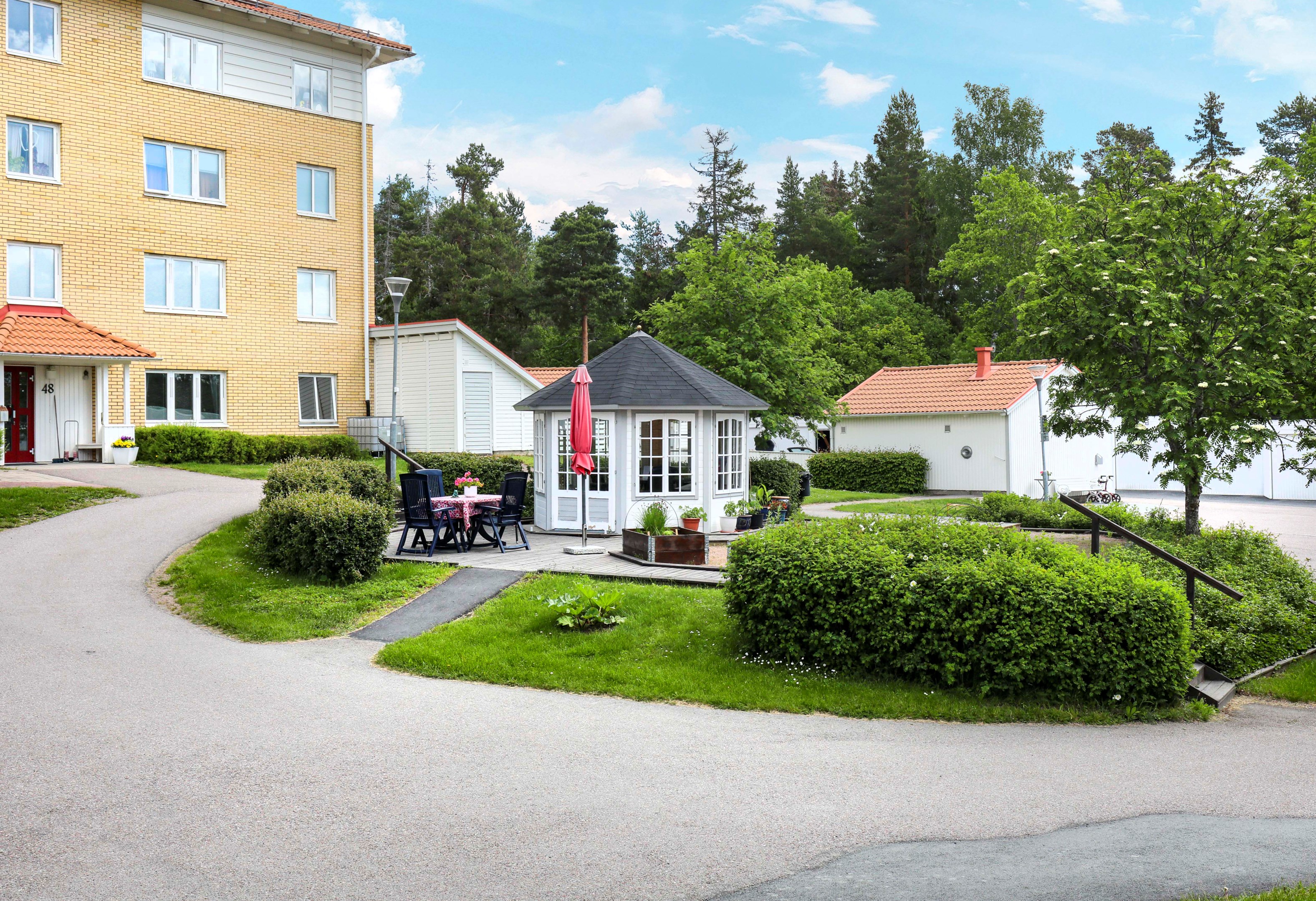 Bostadsbild från Albertinas väg 48, Kommande i Alunda, Östhammar
