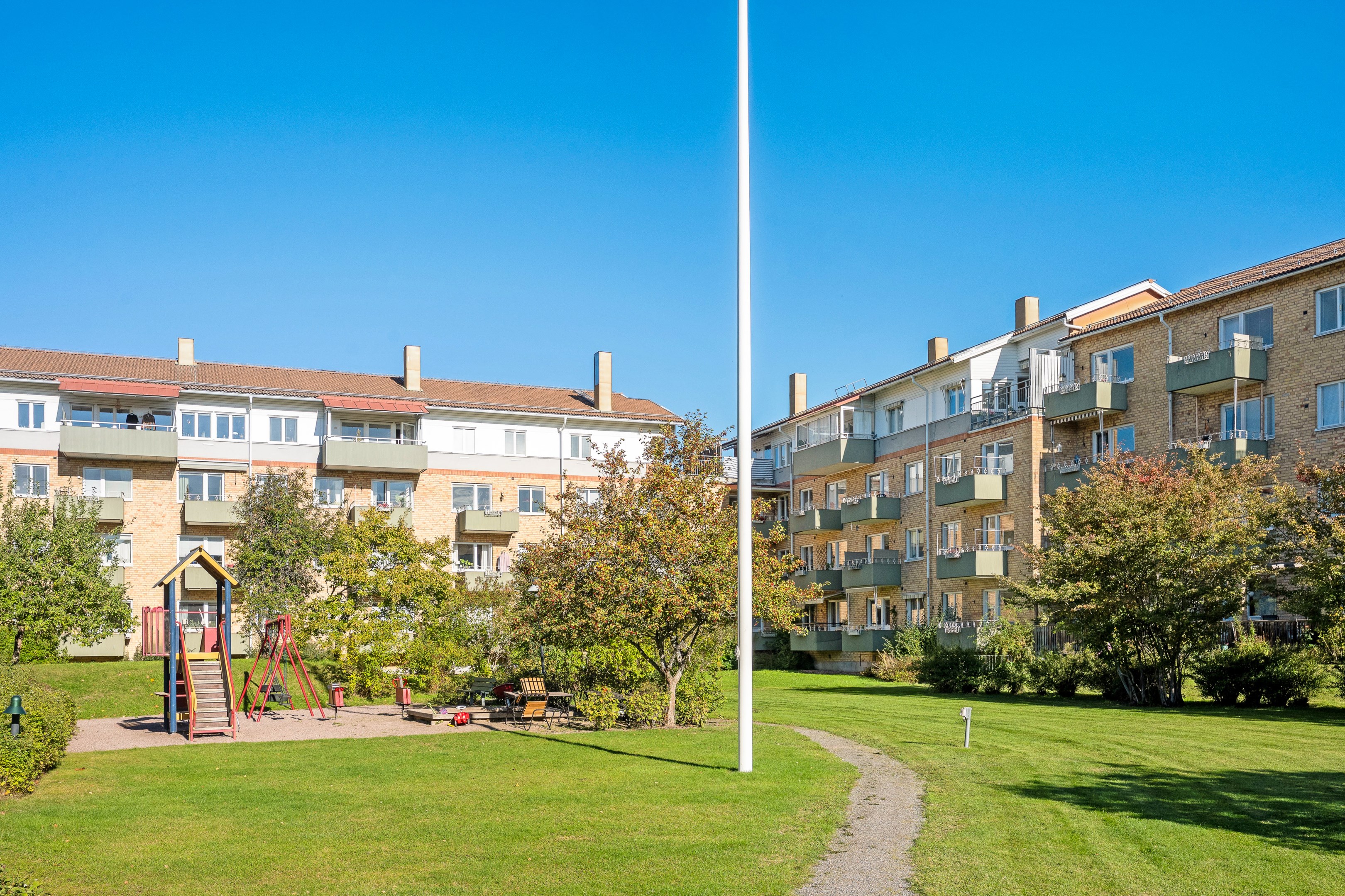 Bostadsbild från Prästgårdsgatan 10B, Kommande i Luthagen, Uppsala