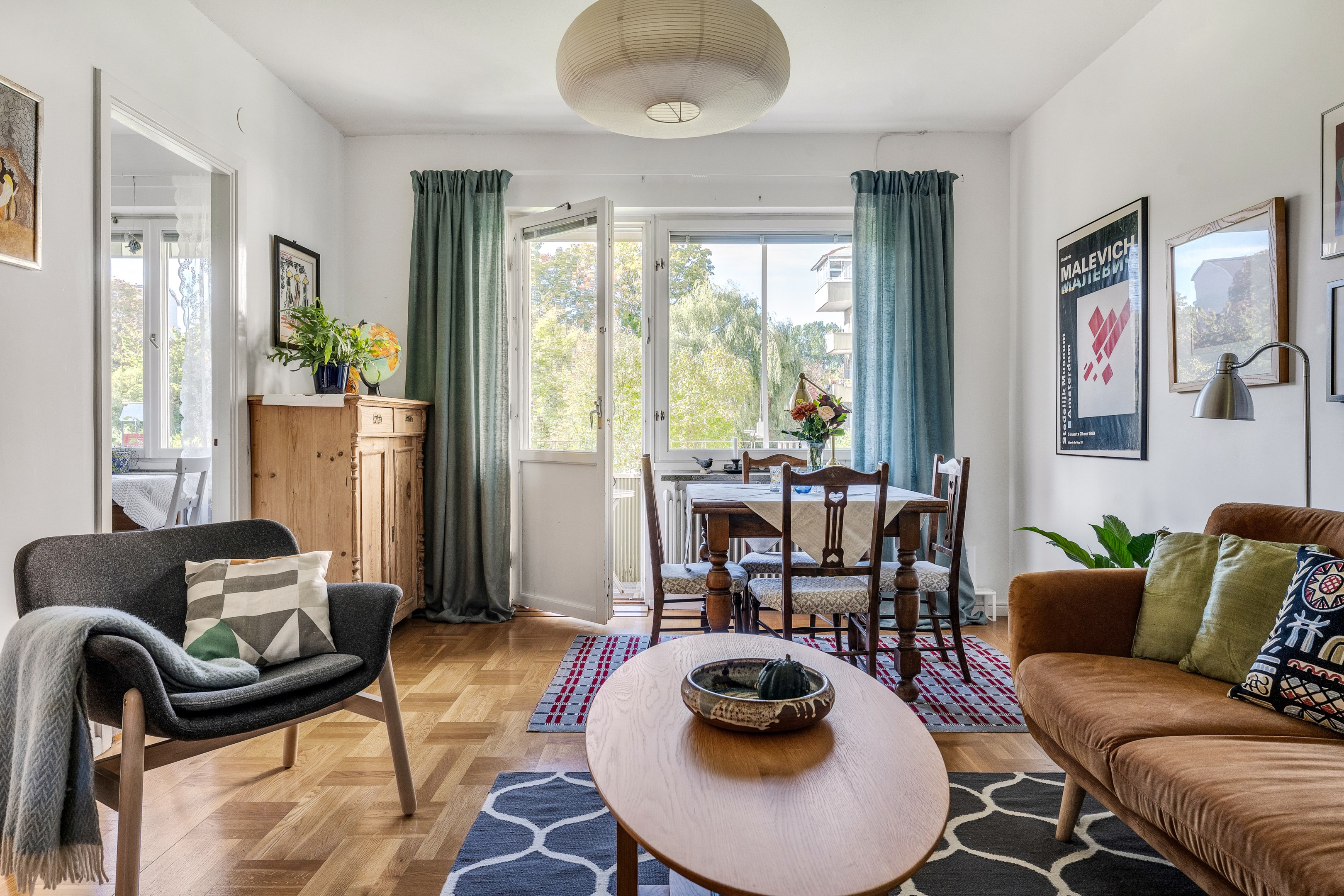 Bostadsbild från Prästgårdsgatan 10B, Kommande i Luthagen, Uppsala