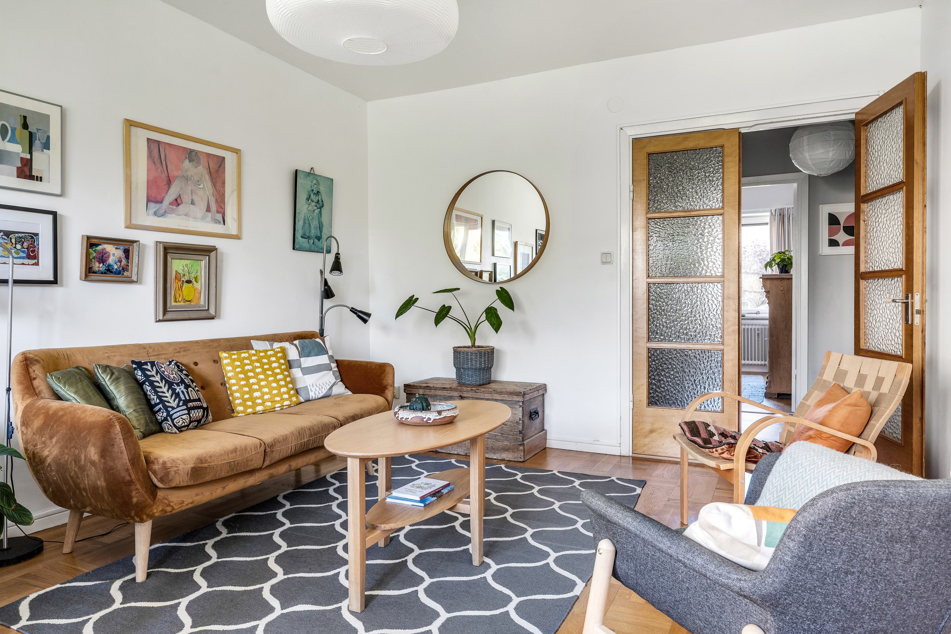 Bostadsbild från Prästgårdsgatan 10B, Kommande i Luthagen, Uppsala