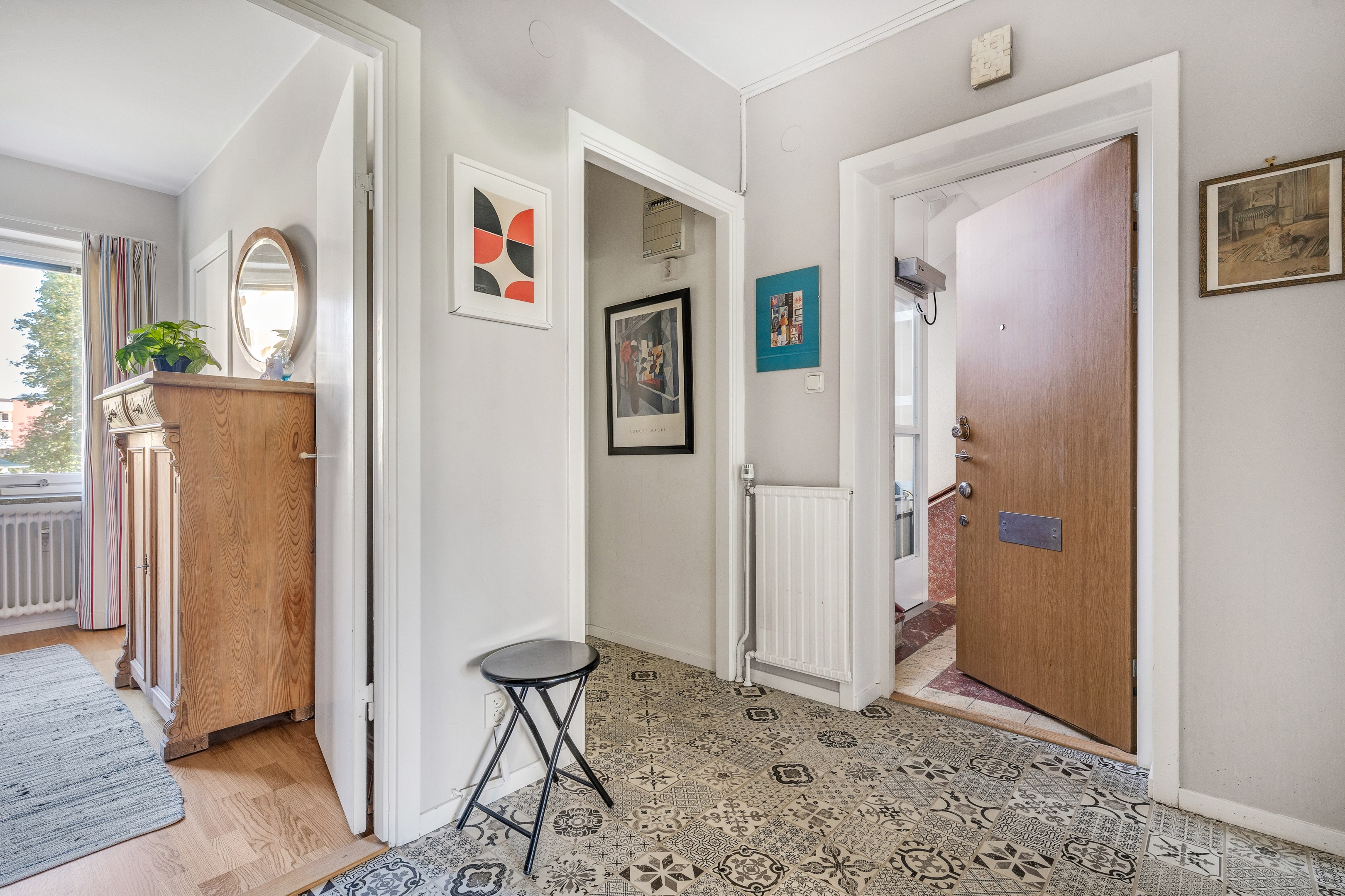 Bostadsbild från Prästgårdsgatan 10B, Kommande i Luthagen, Uppsala