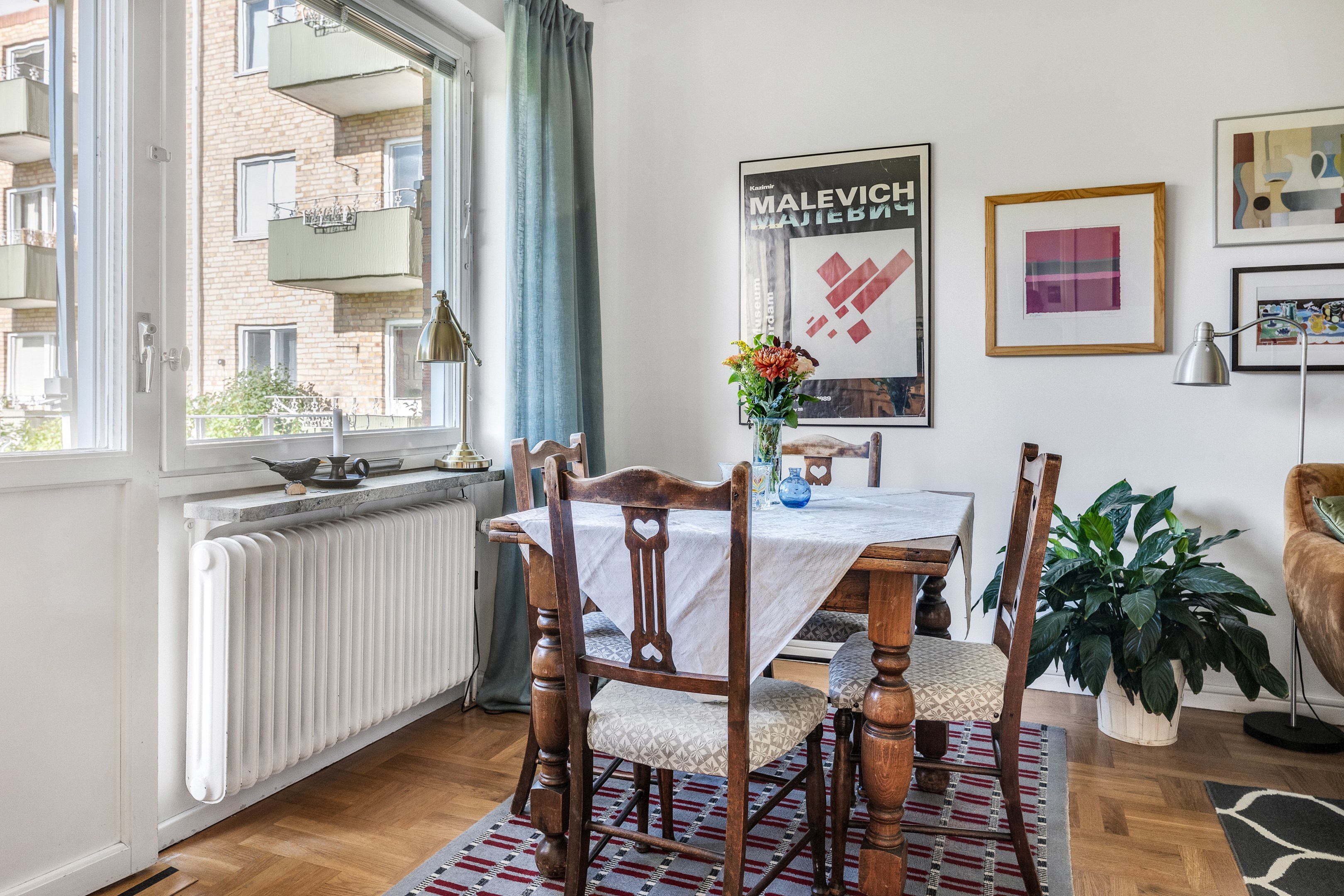 Bostadsbild från Prästgårdsgatan 10B, Kommande i Luthagen, Uppsala