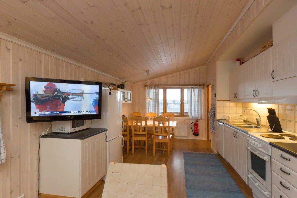Köksdel och matplats